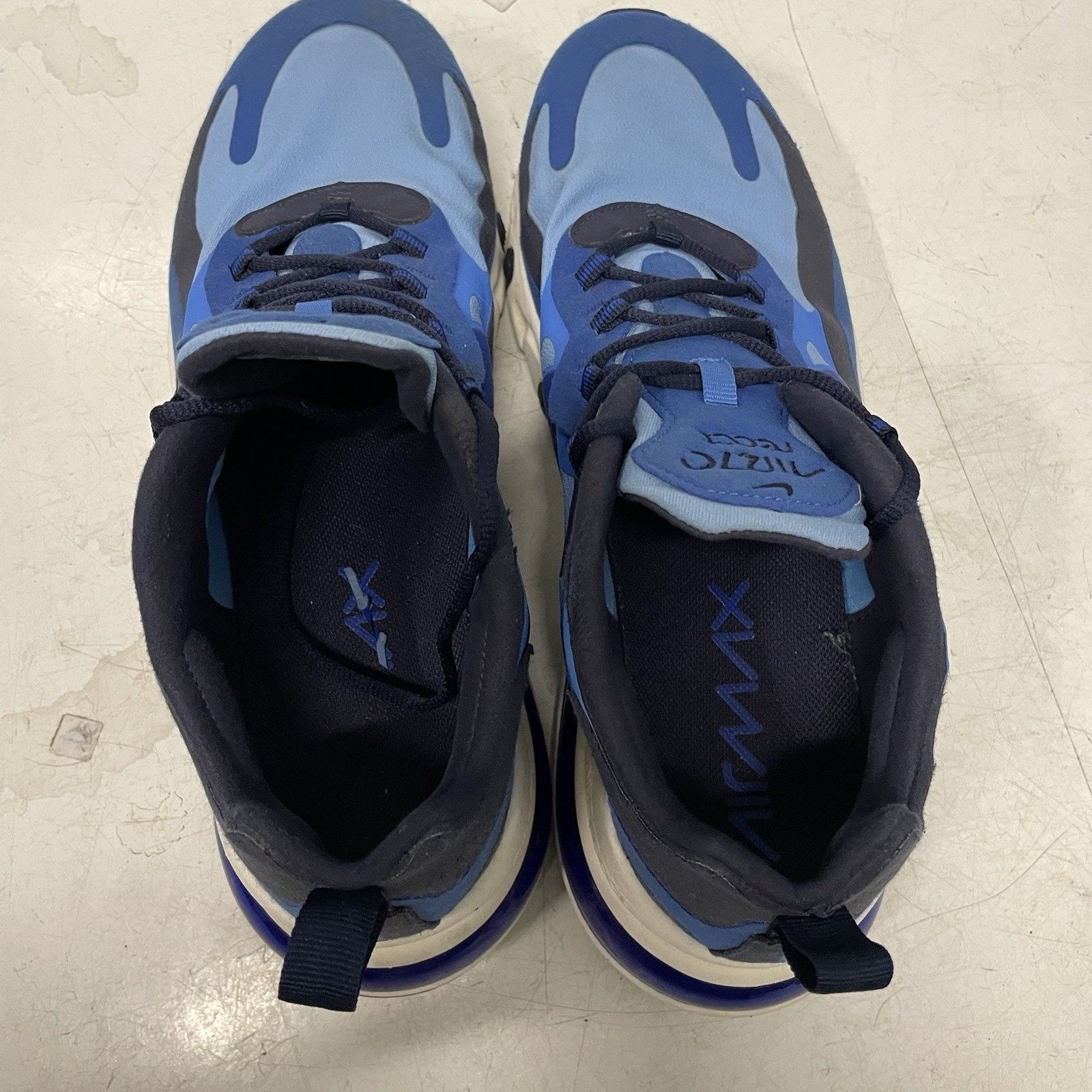 Nike Nike Men’s Air Max 270 React 11 Pacific Blue Athletic Shoes Size US 11 / EU 44 - 7 Thumbnail