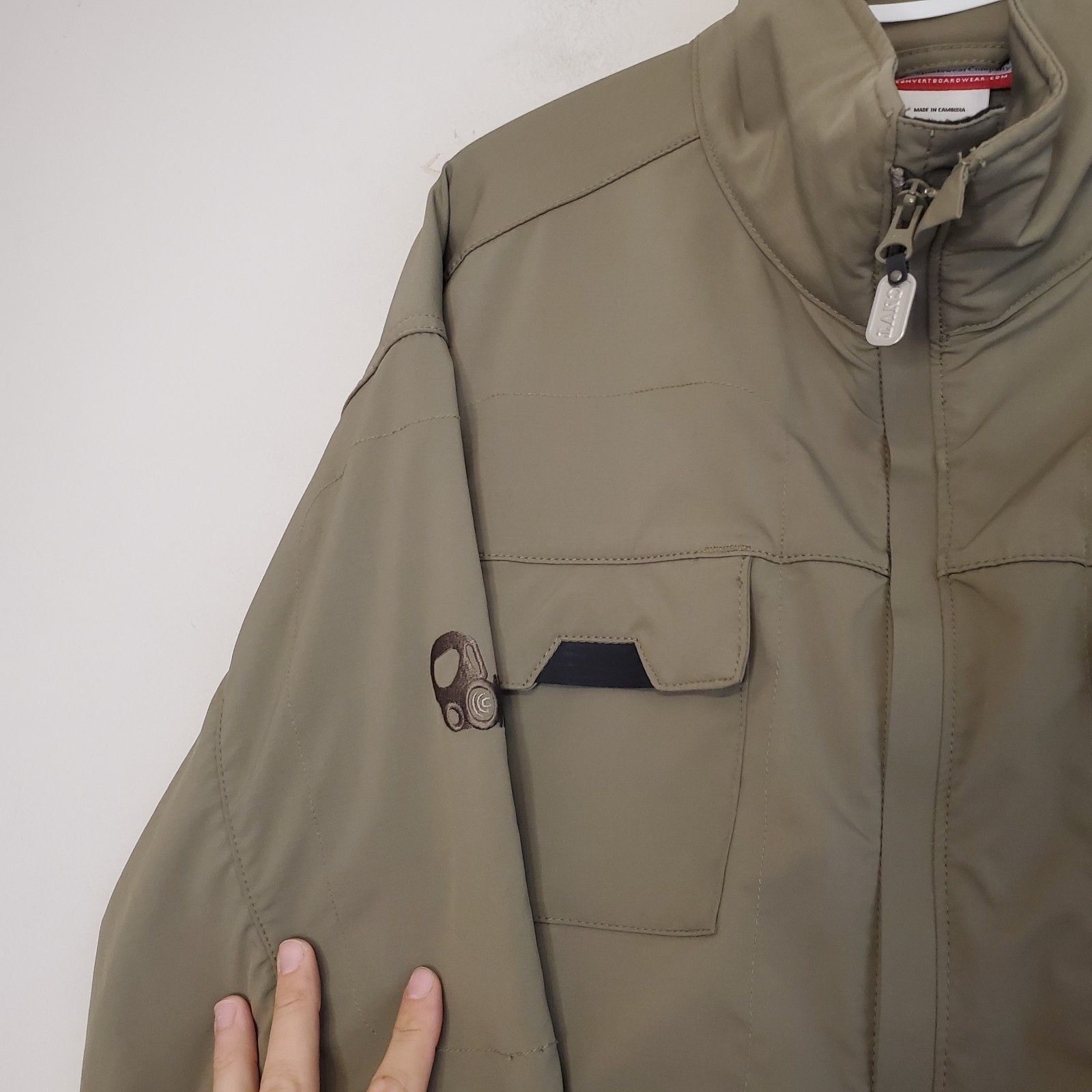 Columbia Y2k Columbia CNVT Gas Mask waterproof jacket green size XL Size US XL / EU 56 / 4 - 3 Thumbnail