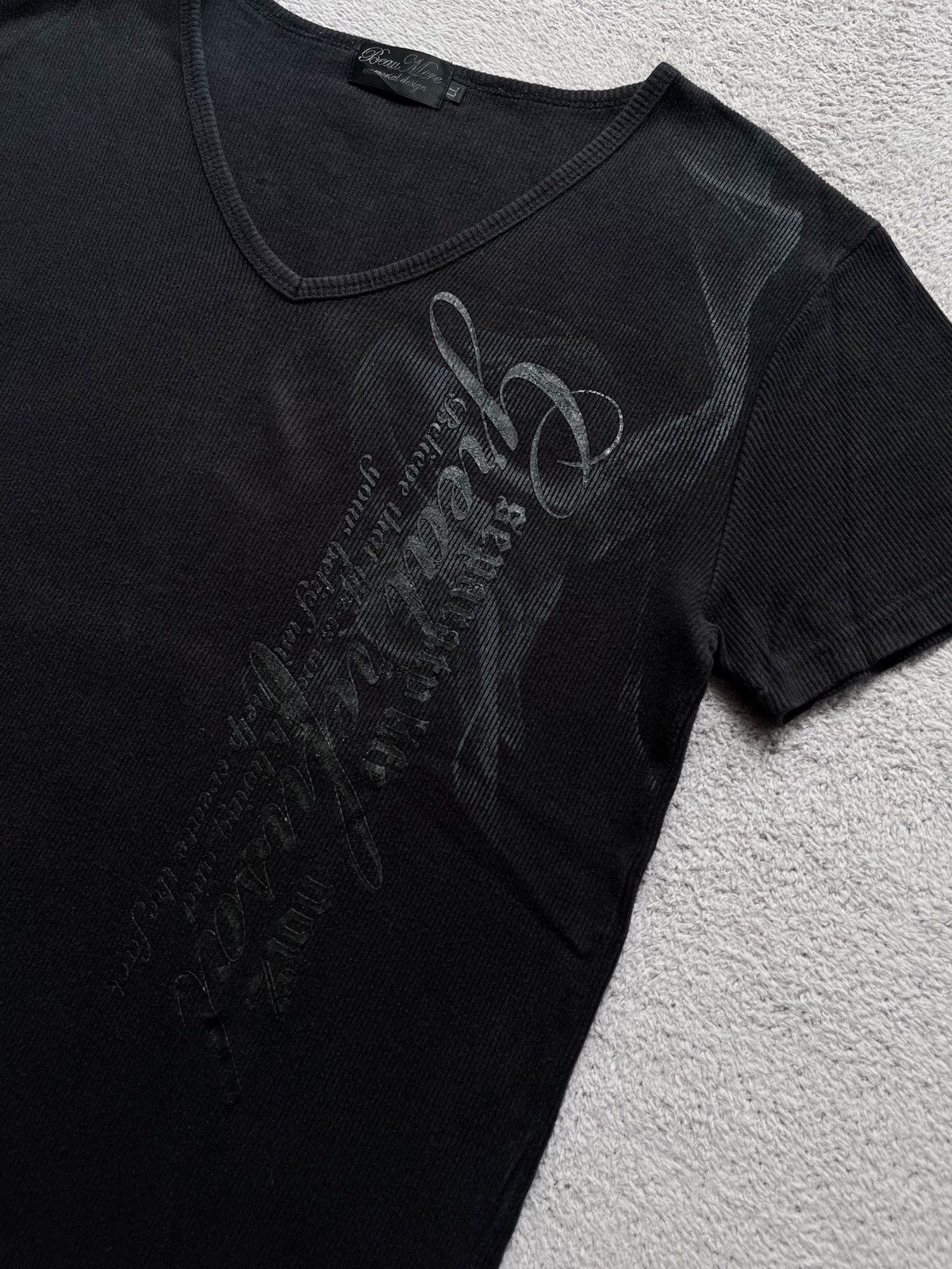 Japanese Brand Beau Mere Poem Tshirt Size US L / EU 52-54 / 3 - 3 Thumbnail