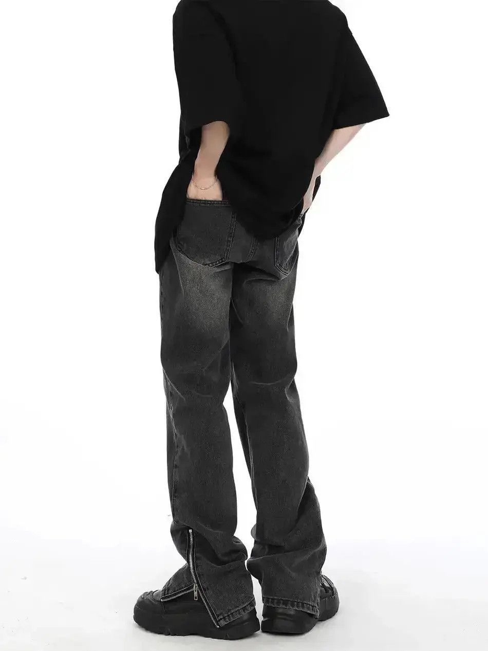 Japanese Brand Side zipper slit jeans Size US 30 / EU 46 - 5 Thumbnail