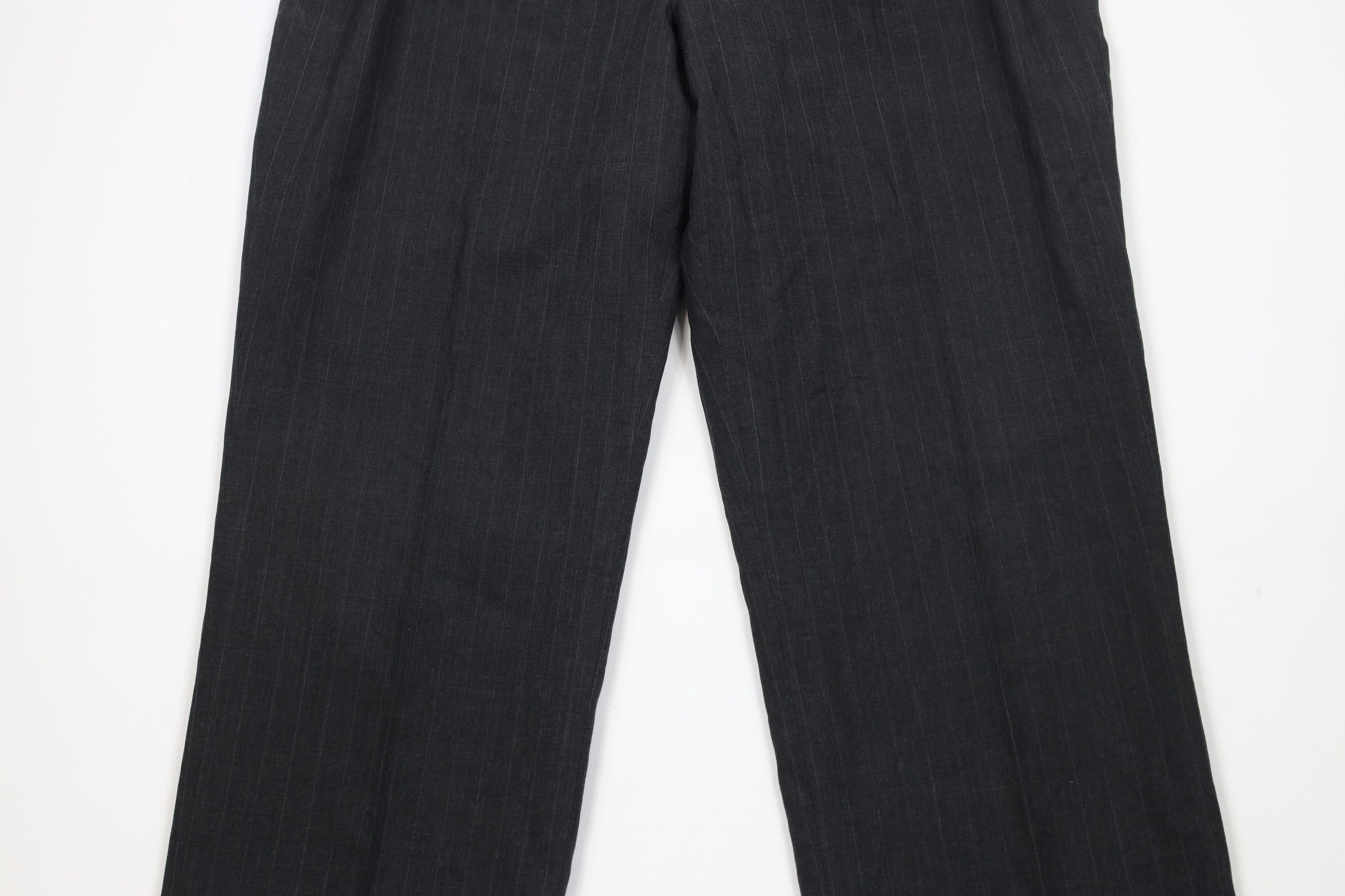 Vintage Vintage 70s Streetwear Pleated Cuffed Wide Leg Chino Pants Size US 36 / EU 52 - 3 Thumbnail