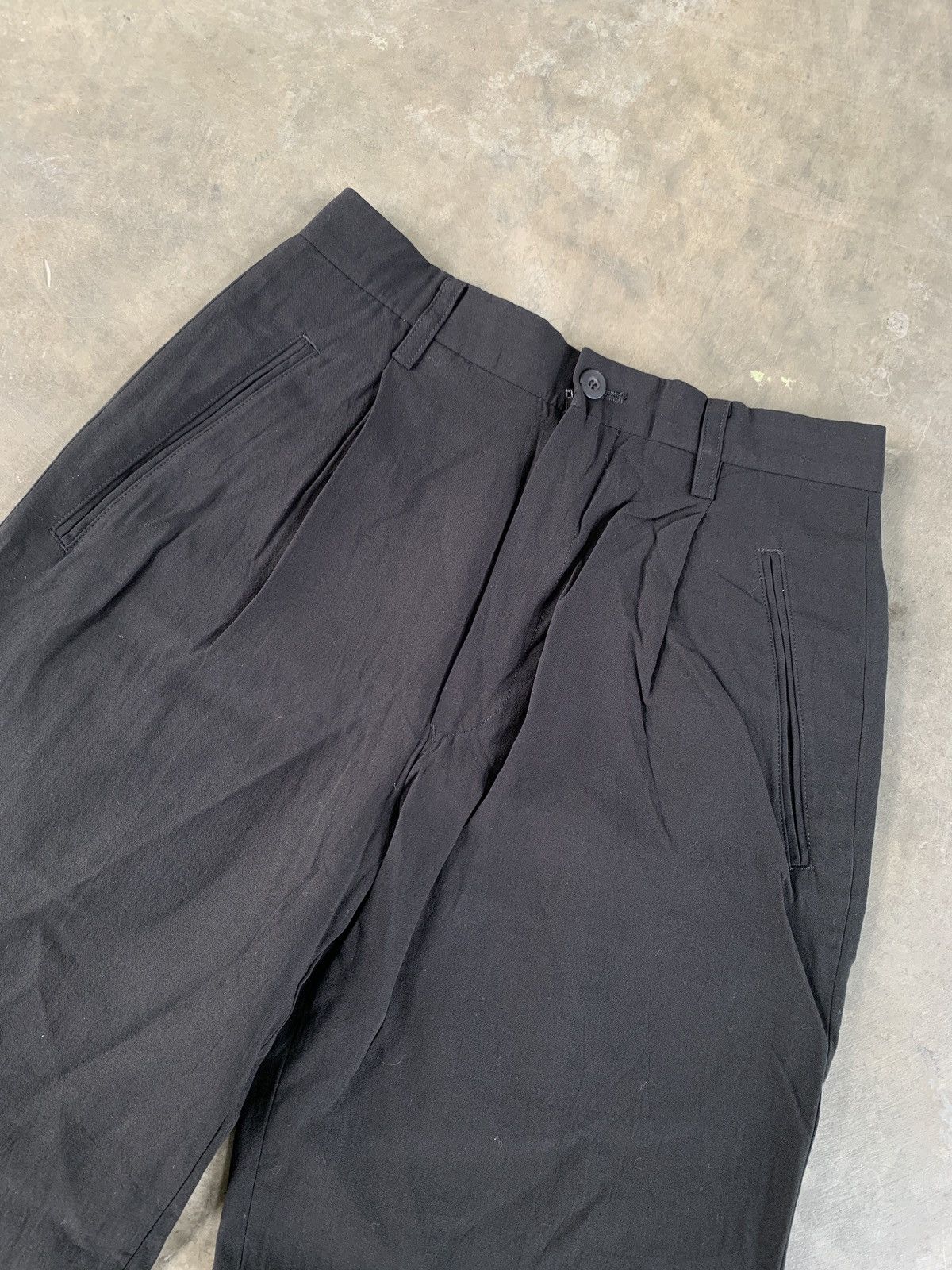 Issey Miyake Issey miyake wide pleated trousers pants Size US 26 / EU 42 - 6 Thumbnail