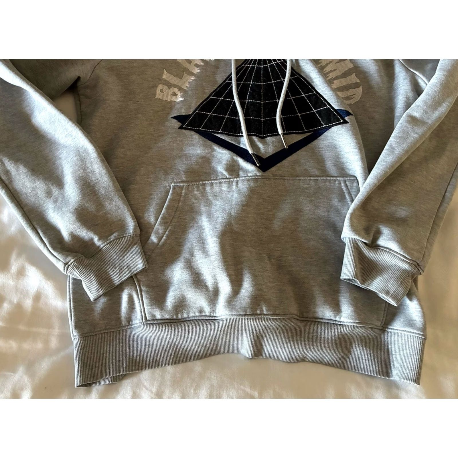 Black Pyramid Black Pyramid Hooded Pullover Hoodie Sweatshirt Men’s Large Gray Size US L / EU 52-54 / 3 - 2 Thumbnail
