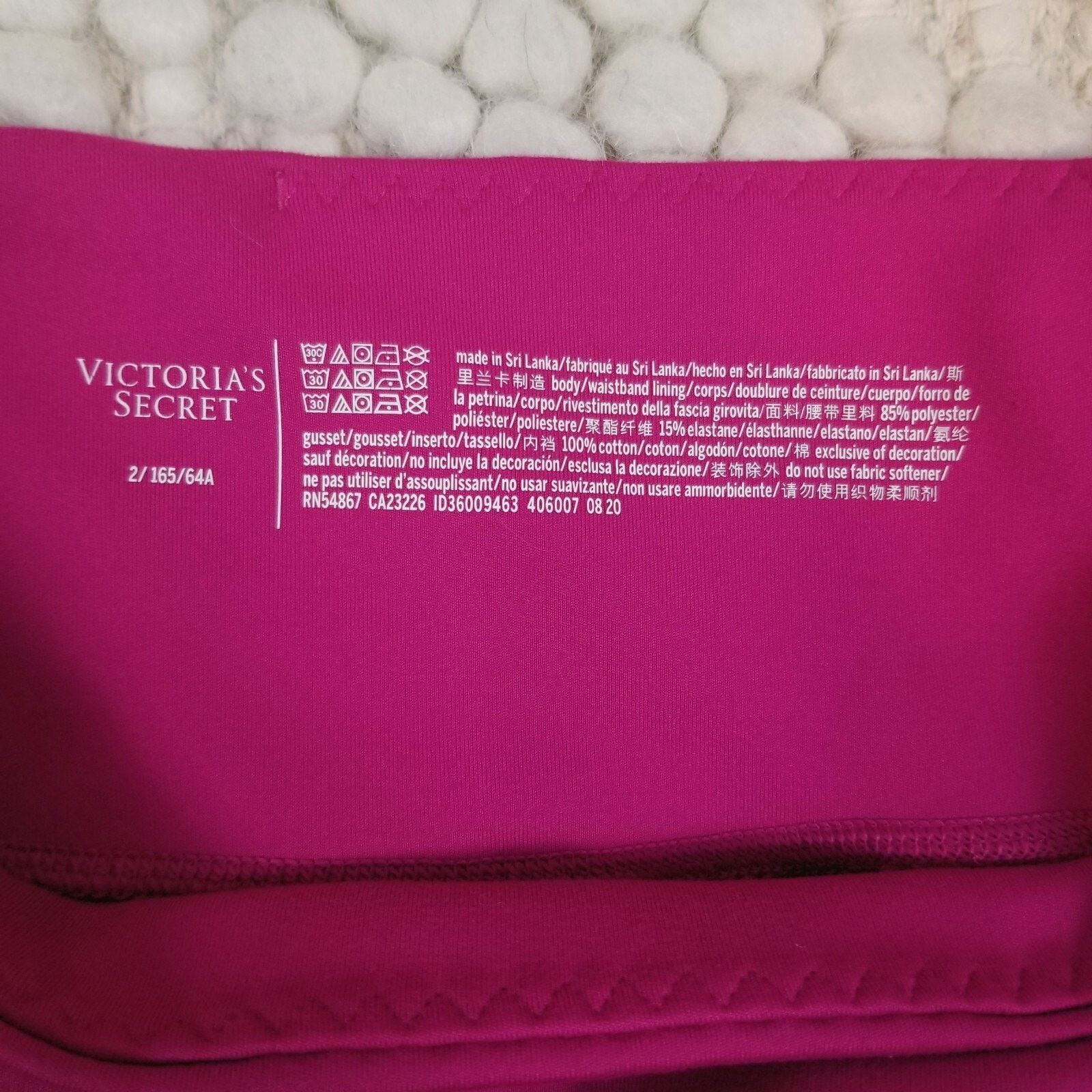 Victoria's Secret Victoria's Secret High Waist Incredible Leggings Pink Sz 2 Size 26" / US 2 / IT 38 - 4 Thumbnail