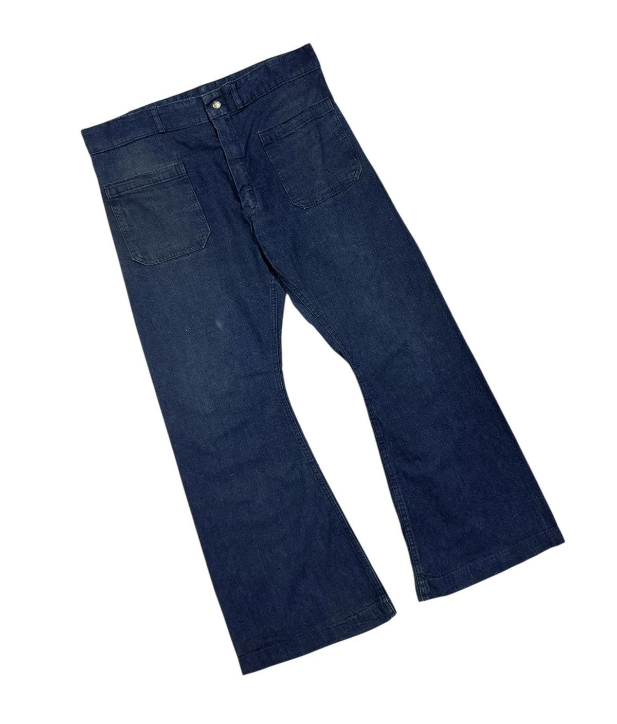 Buzz Rickson's × Vintage Vtg🔥70’s Seafarer Bell Bottom Seagoing Uniform Corp Size US 36 / EU 52 - 5 Thumbnail