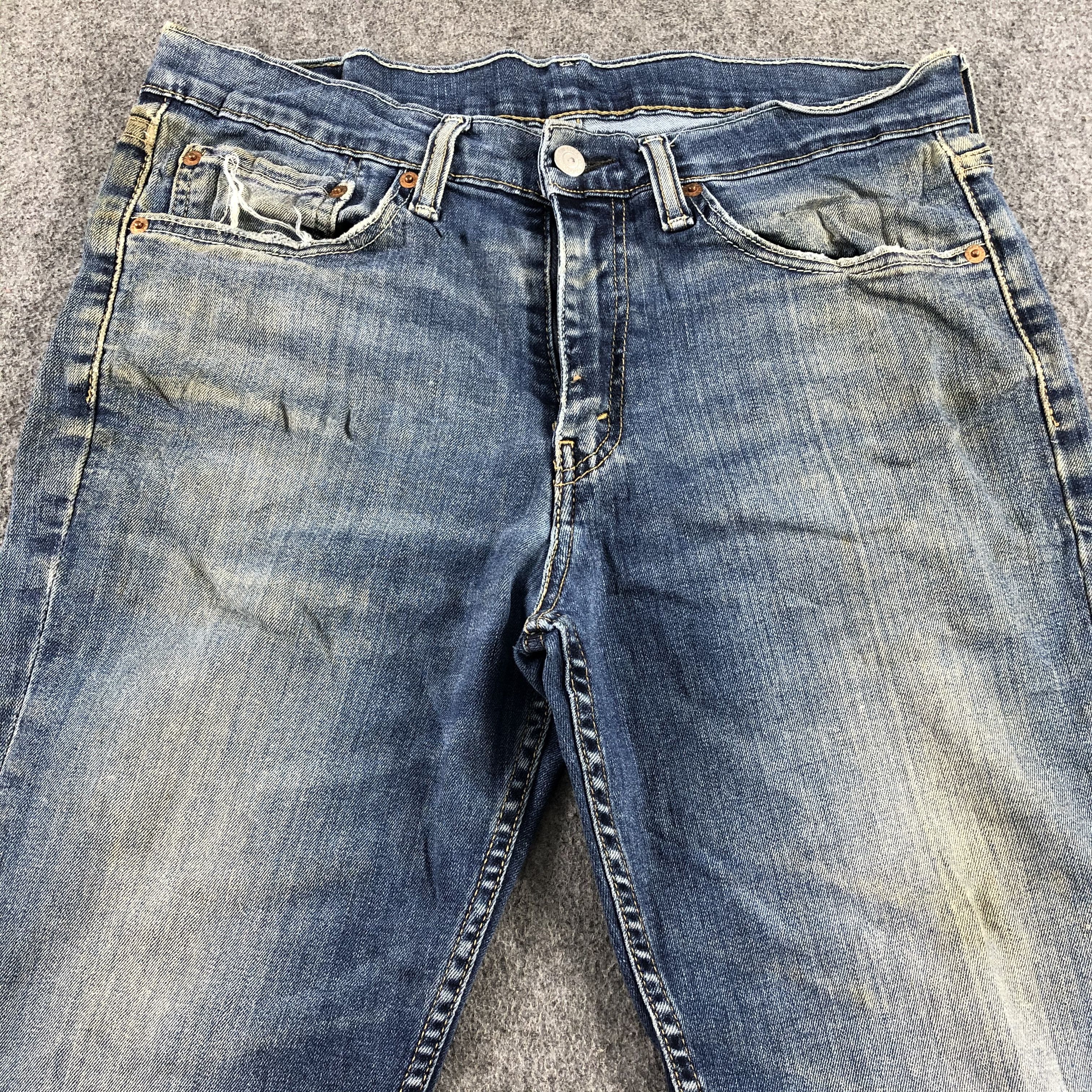 Levi's Vintage Blue Wash Levis 511 Jeans-J2278 Size US 33 - 3 Thumbnail