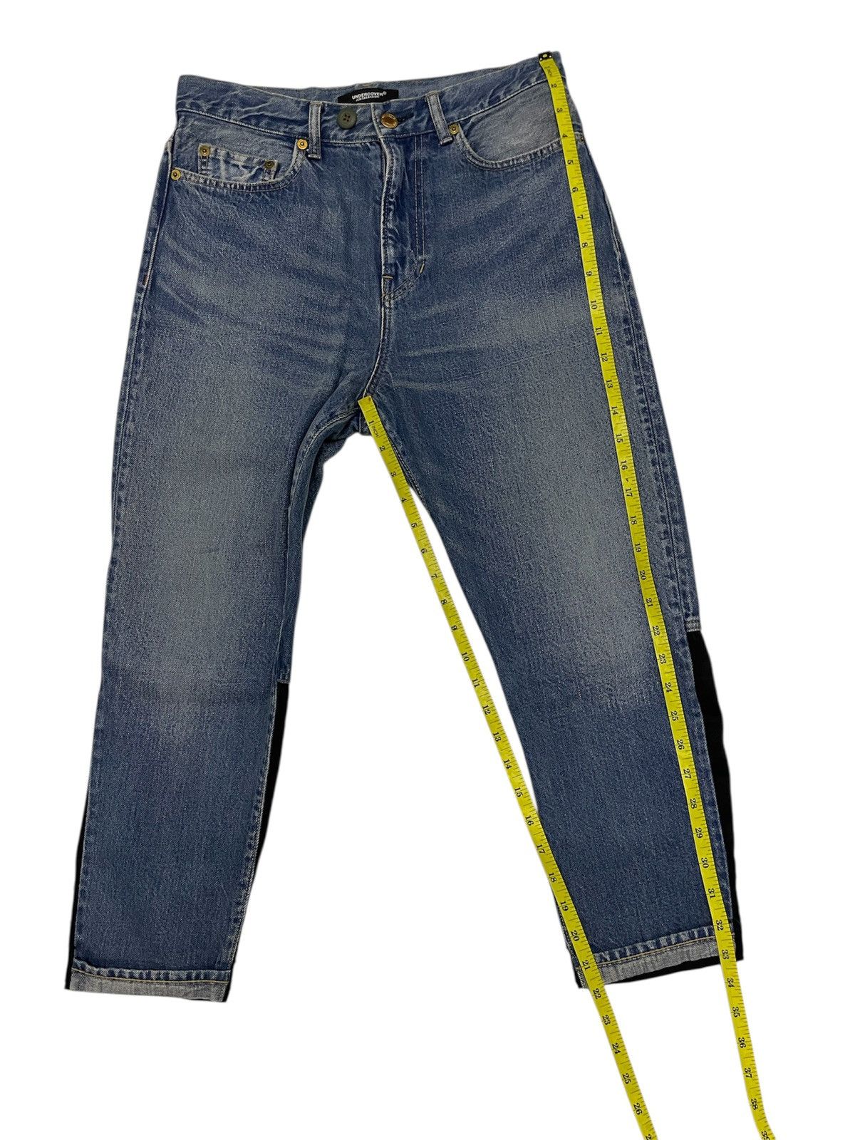 Undercover Undercover Jun Takahashi Crop Jeans Women Size 29" - 14 Thumbnail