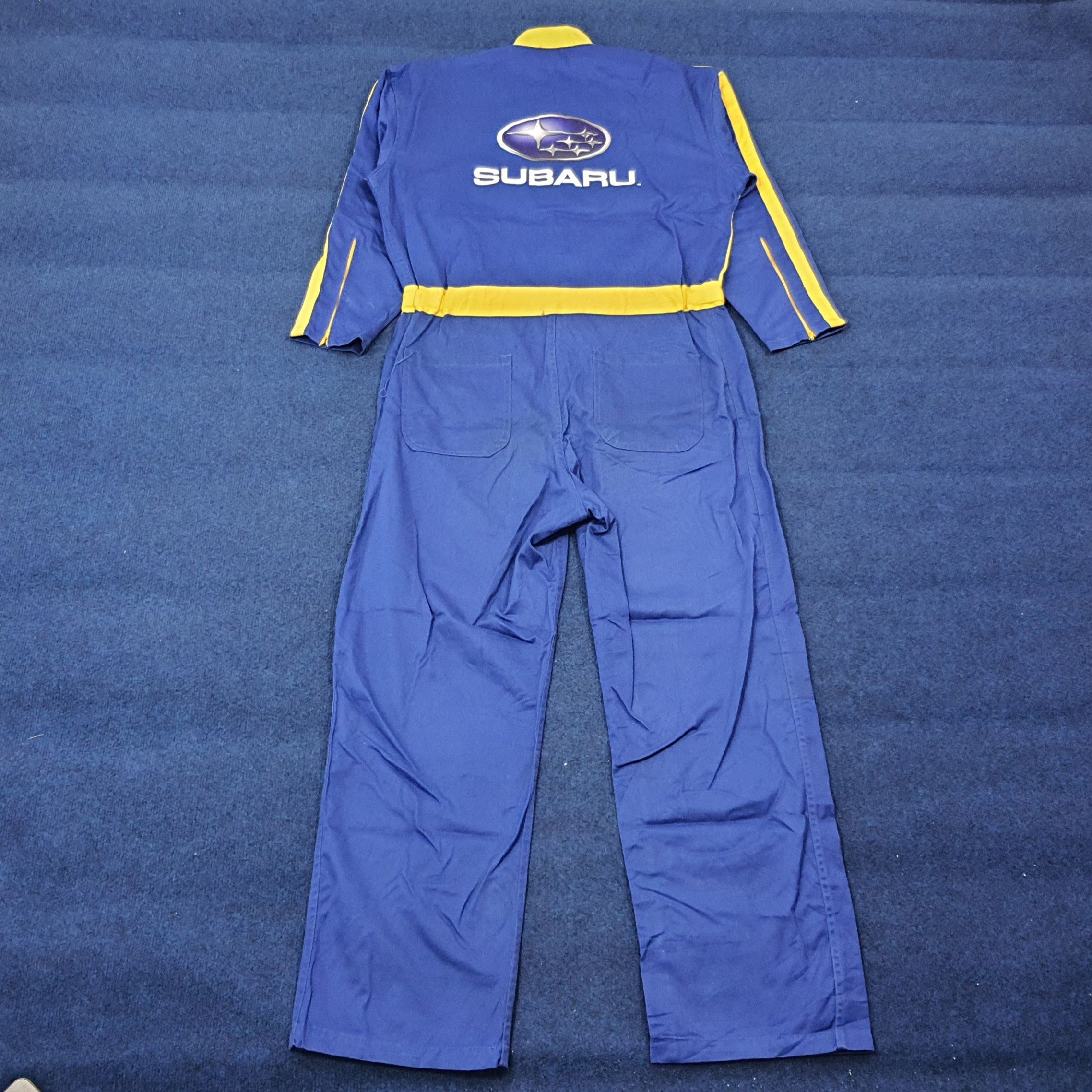 Japanese Brand Vintage Subaru Racing Motorsports Coverall C274N6 Size US L / EU 52-54 / 3 - 2 Thumbnail
