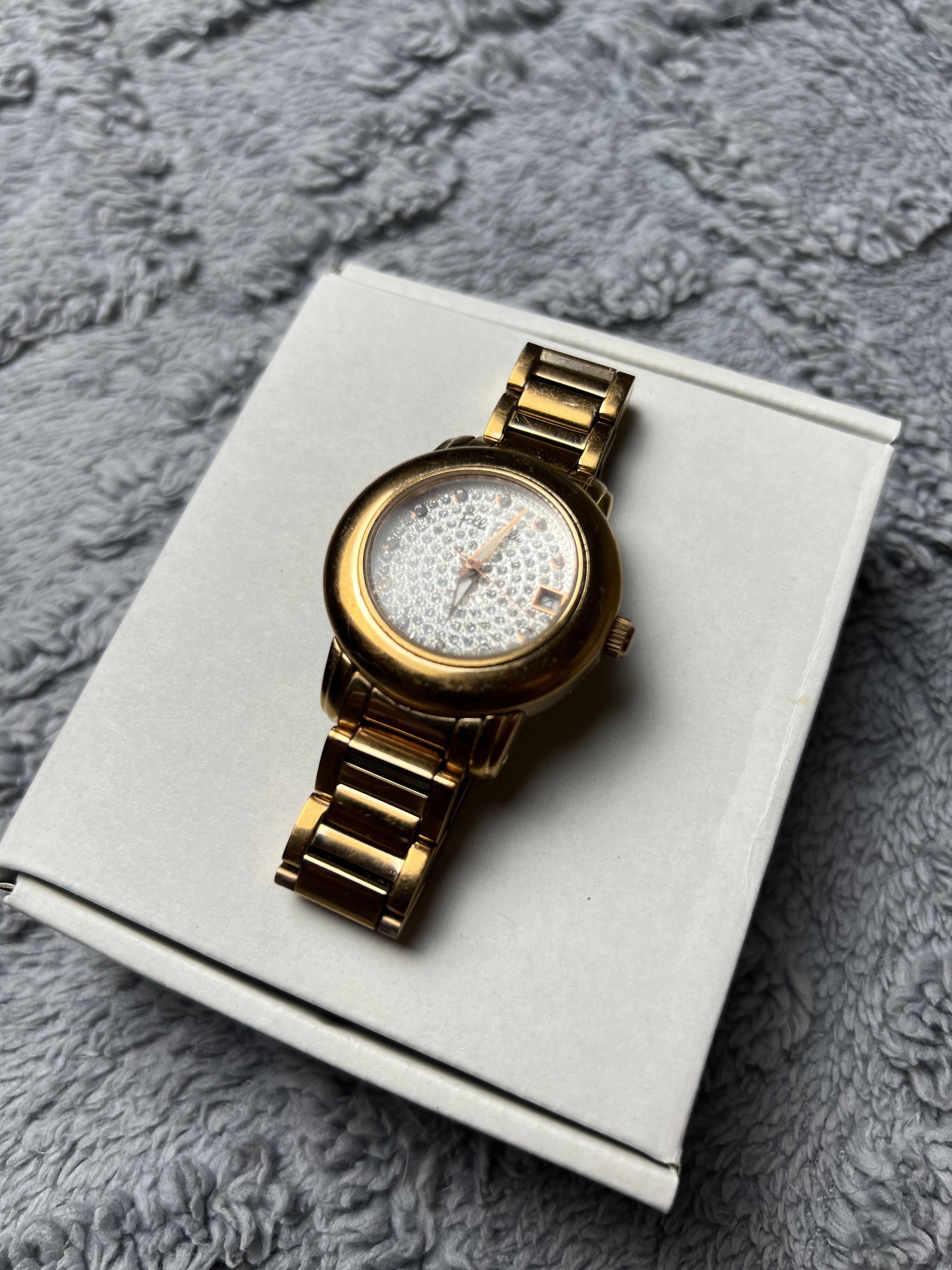 Hysteric Glamour × Vintage Glamour Minimalistic Rhinestones Folli Follie Bracelet Watch Size ONE SIZE - 3 Thumbnail