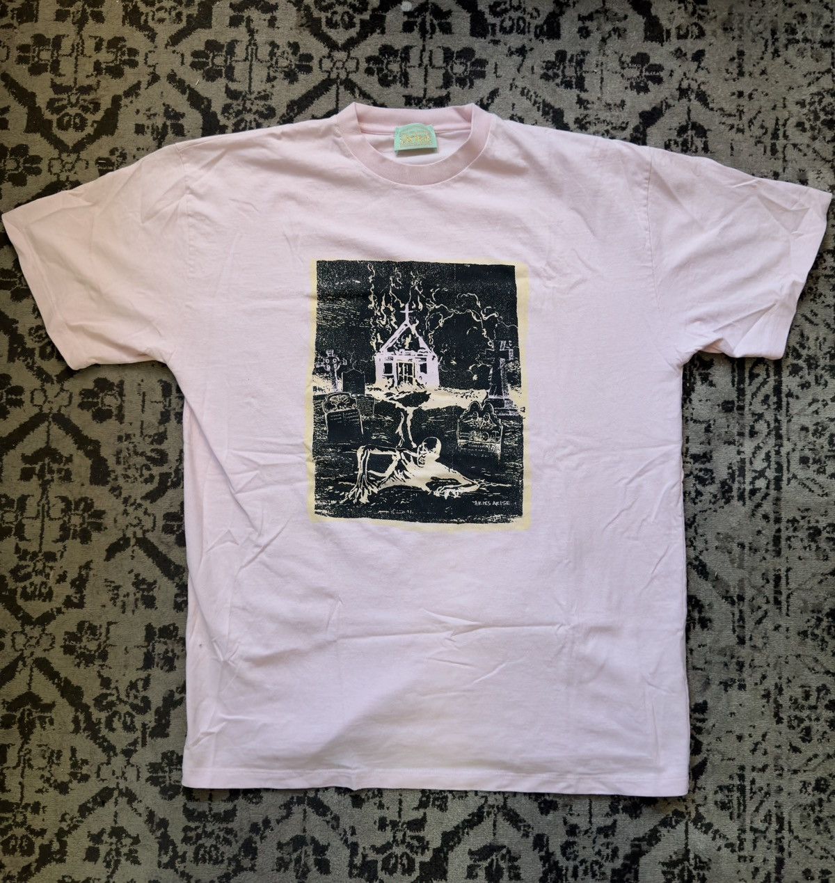 Aries Aries Arise Vintage Surf Satan Tee Size US XL / EU 56 / 4 - 1 Thumbnail