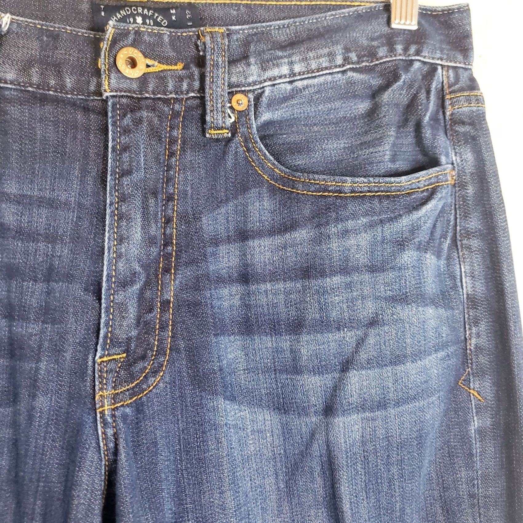 Lucky Brand Lucky Brand Jeans Slim Straight 32x32 Blue 121 Heritage Stretch Denim Men Size US 32 / EU 48 - 5 Thumbnail