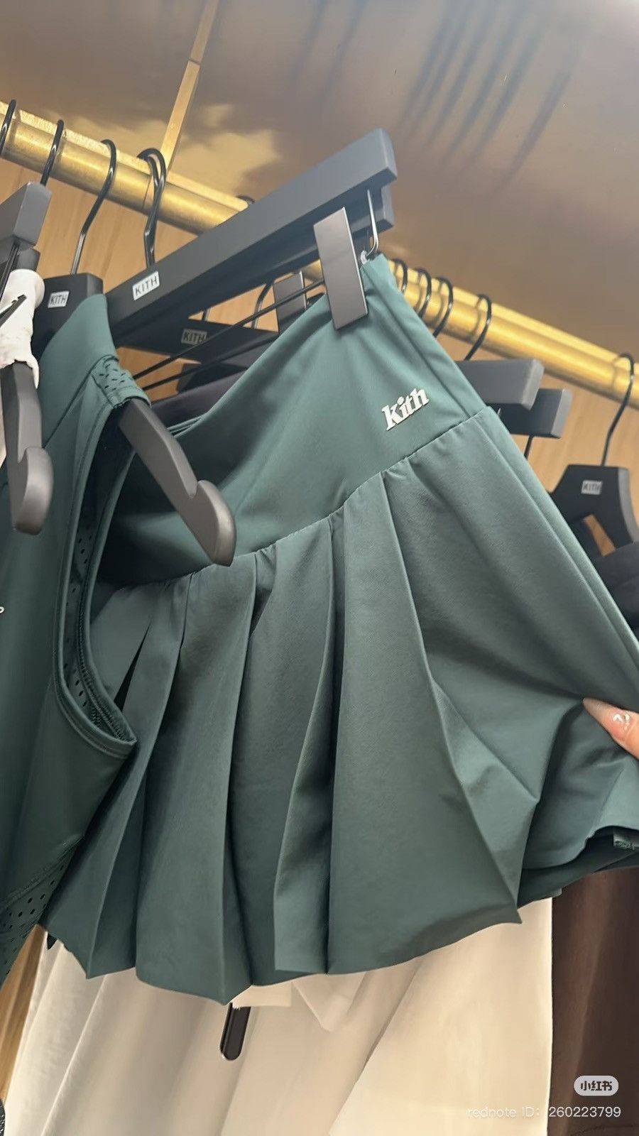 Kith × Wilson EXCLUSIVE Kith Women for Wilson Eastside Tennis Skirt Light Size 28" / US 6 / IT 42 - 4 Thumbnail