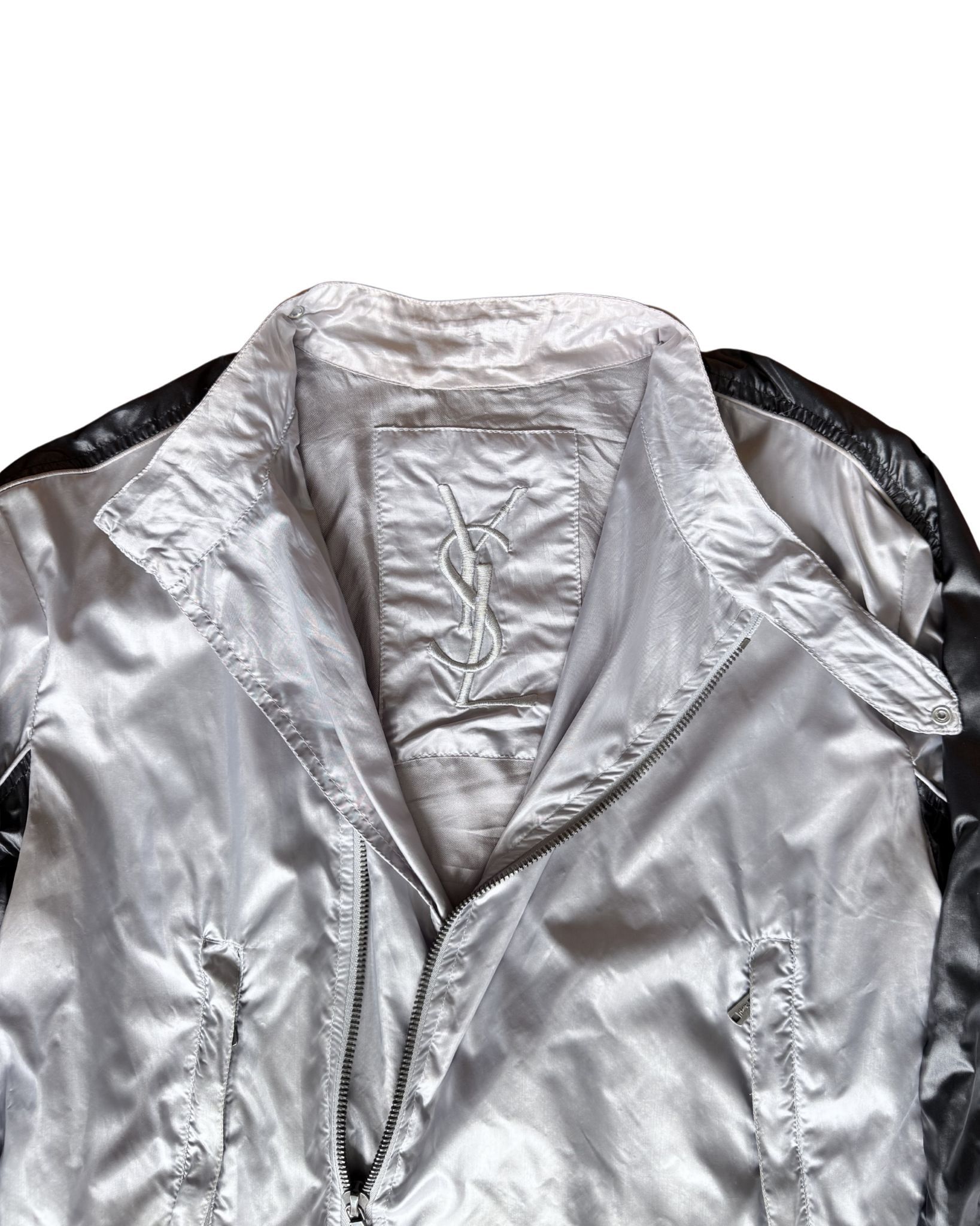 Yves Saint Laurent YSL By Tom Ford S/S 2004 Moto Jacket Size US M / EU 48-50 / 2 - 5 Thumbnail