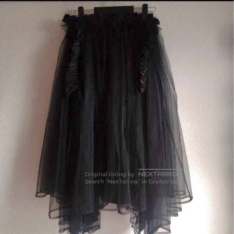 Comme des Garcons Comme Des Garcons size S Pinched gauze skirt Size 23" - 2 Thumbnail