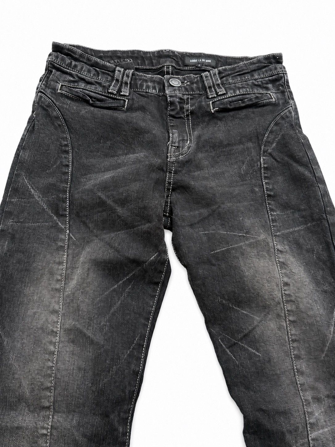 Japanese Brand Comme Ça Du Mode flare jeans Size US 26 / EU 42 - 3 Thumbnail