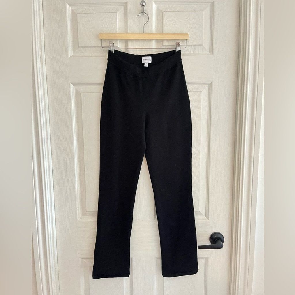 Aritzia 🖤 Sun-Deh Sunday Best Knit Lounge Pants 🖤 Size 27" / US 4 / IT 40 - 1 Thumbnail