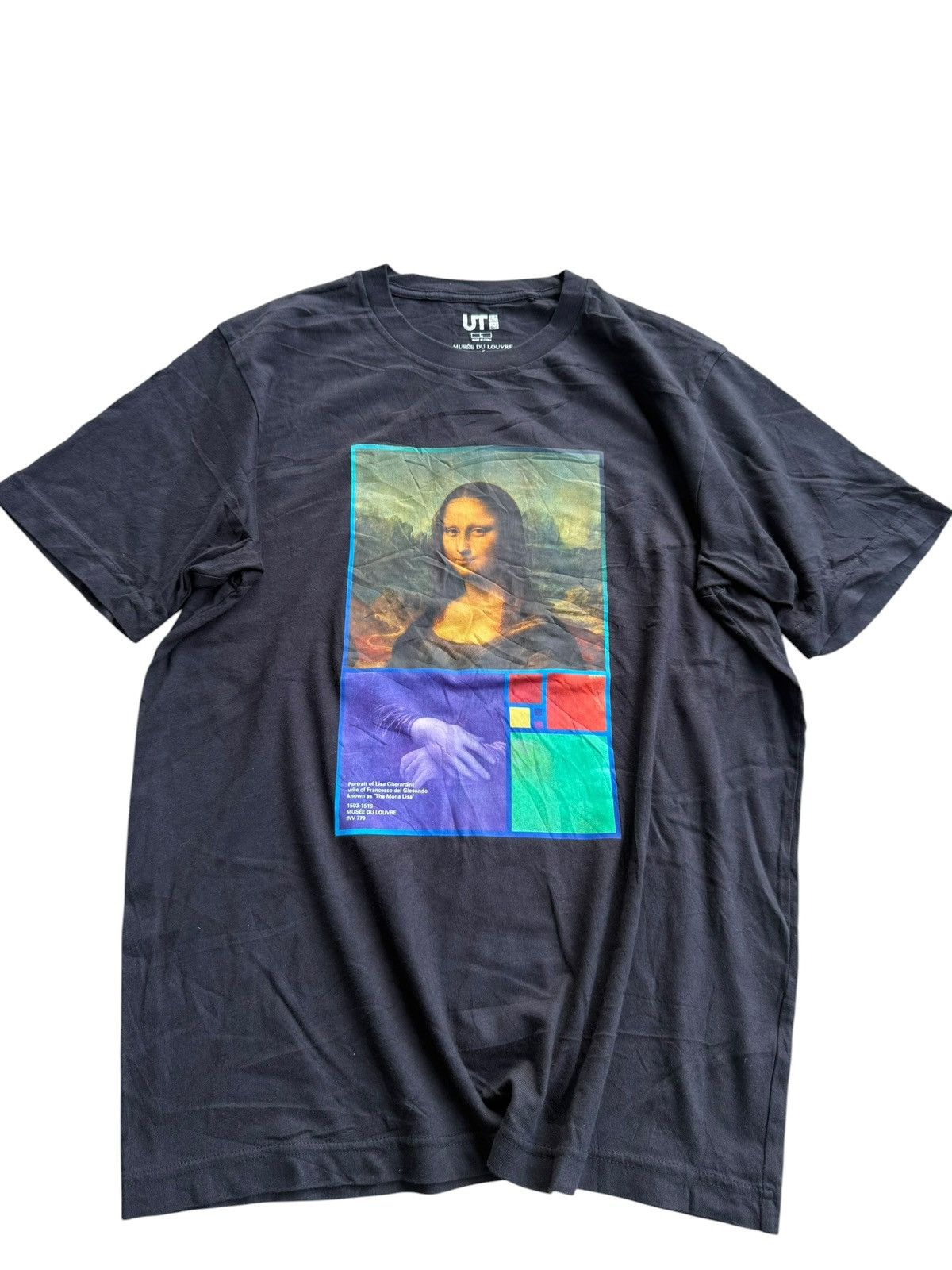 Japanese Brand Uniqlo X MonalisaX Musee Du Lourve X Peter Saville Size US L / EU 52-54 / 3 - 2 Thumbnail
