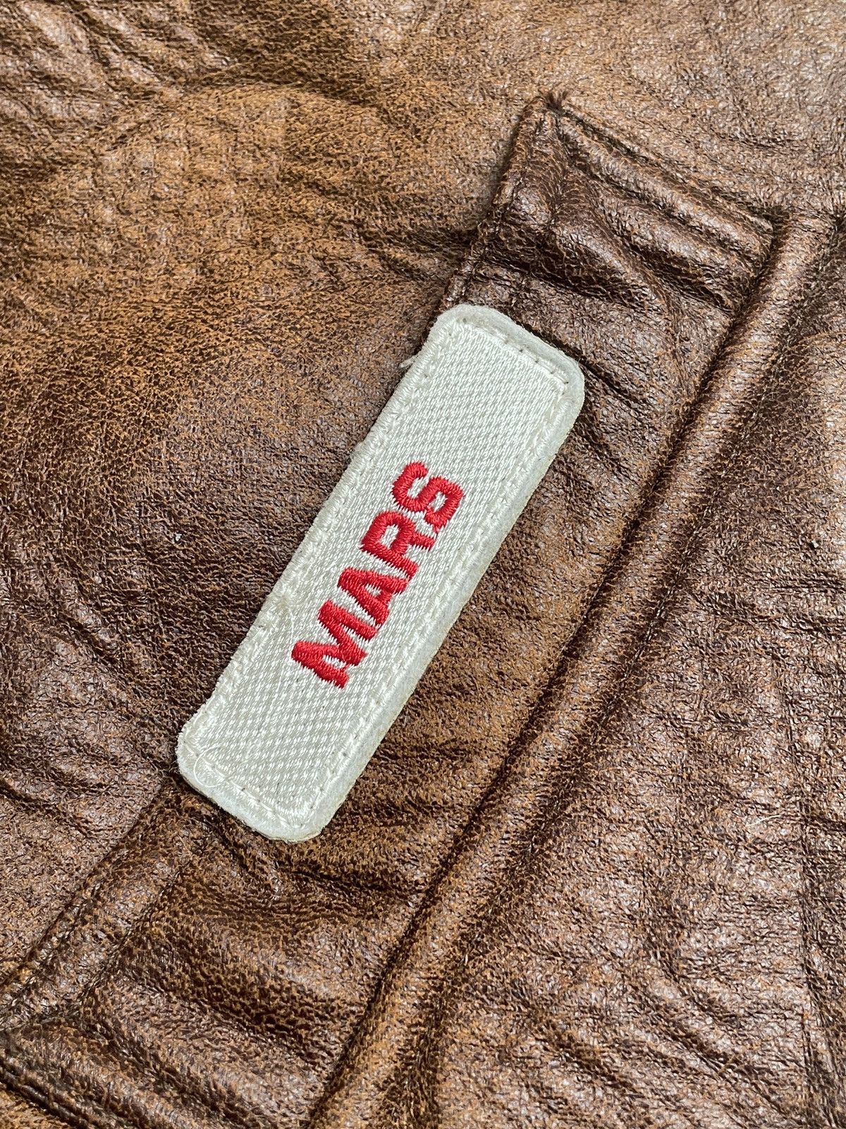 Vintage Vintage NY Project Shearling Aviator B-3 Fur Jacket 1990s Size US L / EU 52-54 / 3 - 14 Thumbnail