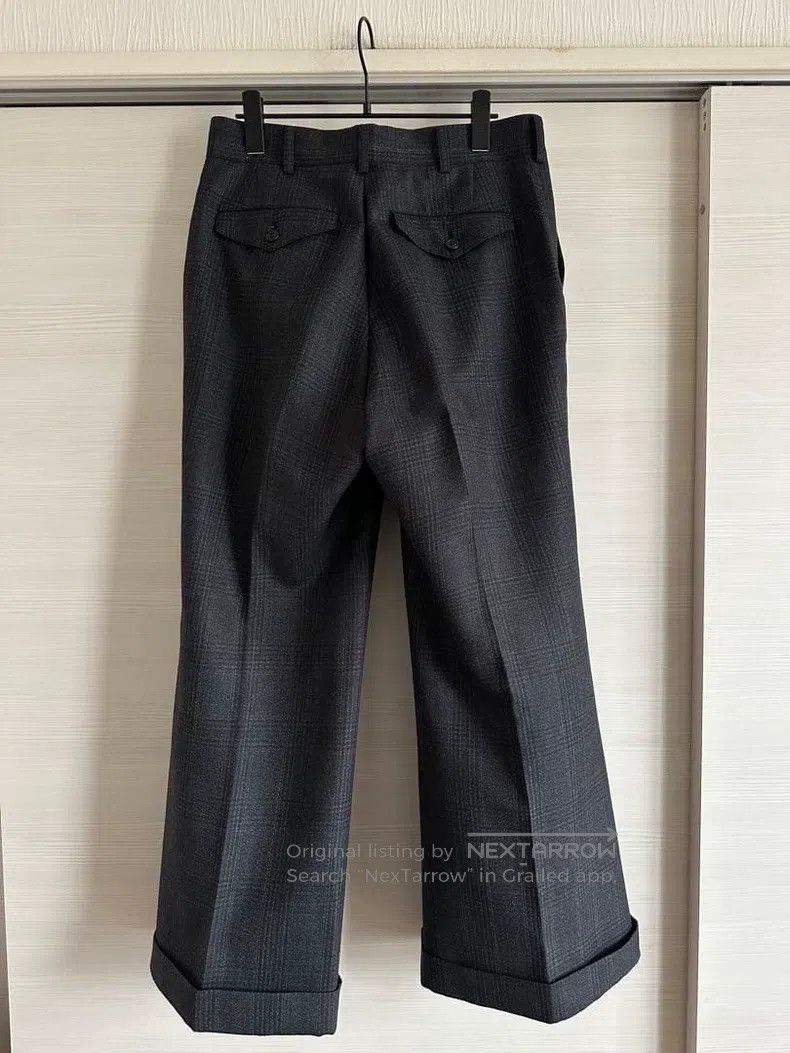 Junya Watanabe Junya Watanabe size S Pants Trousers Wool Wide Leg Pants Size US 27 - 3 Thumbnail