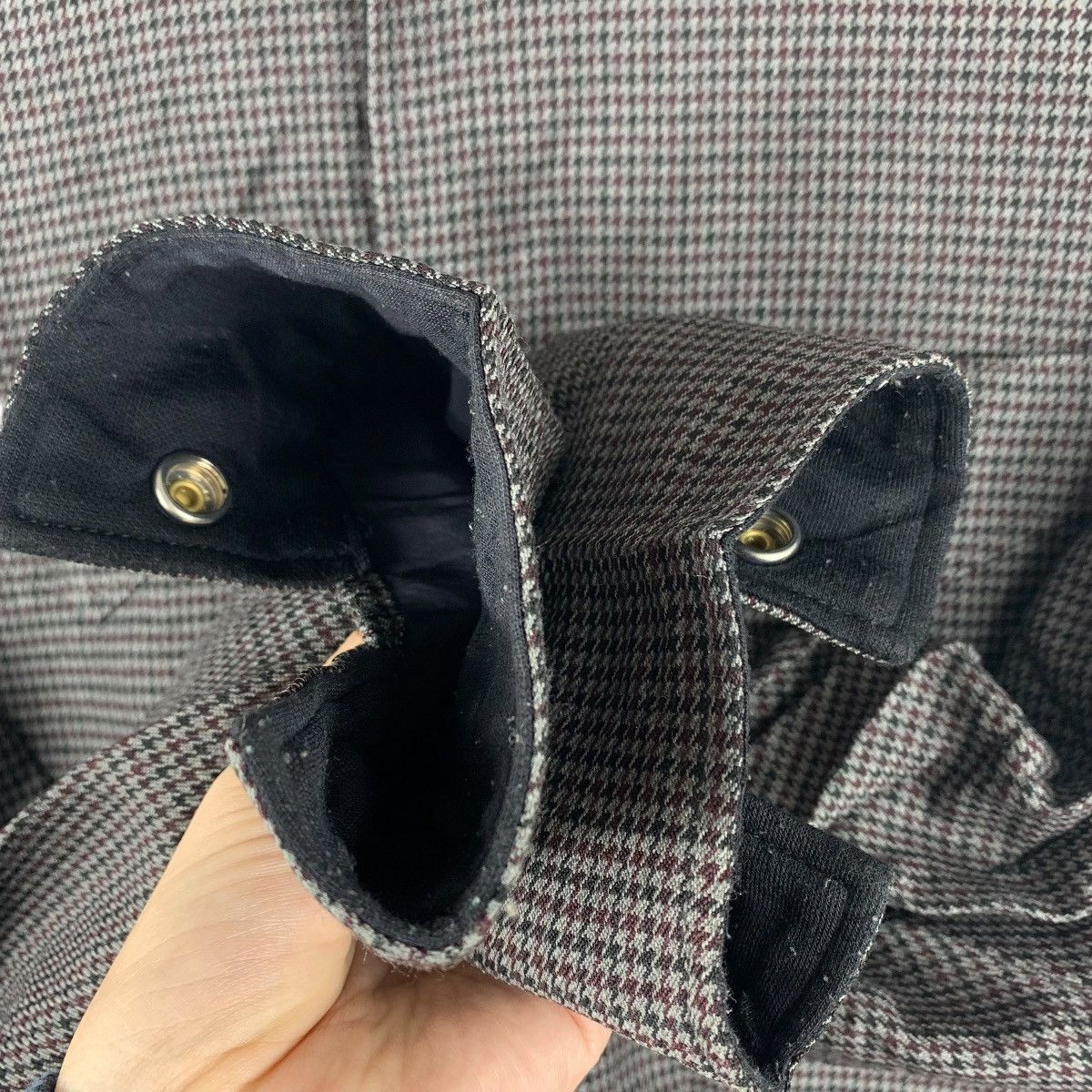 CABANE de ZUCCa × Vintage Vintage ZUCCA tartan plaid double pocket jacket Size S / US 4 / IT 40 - 11 Thumbnail