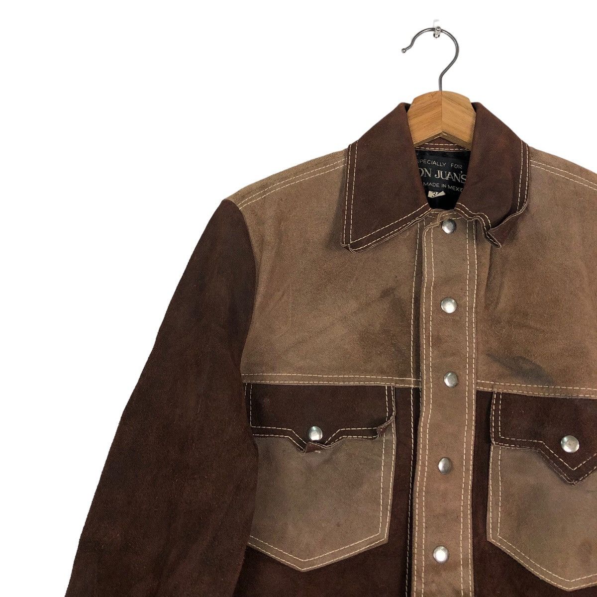 Japanese Brand Vintage Chore Genuine Leather Biker Jacket Don Juans Mexico Size US M / EU 48-50 / 2 - 7 Thumbnail
