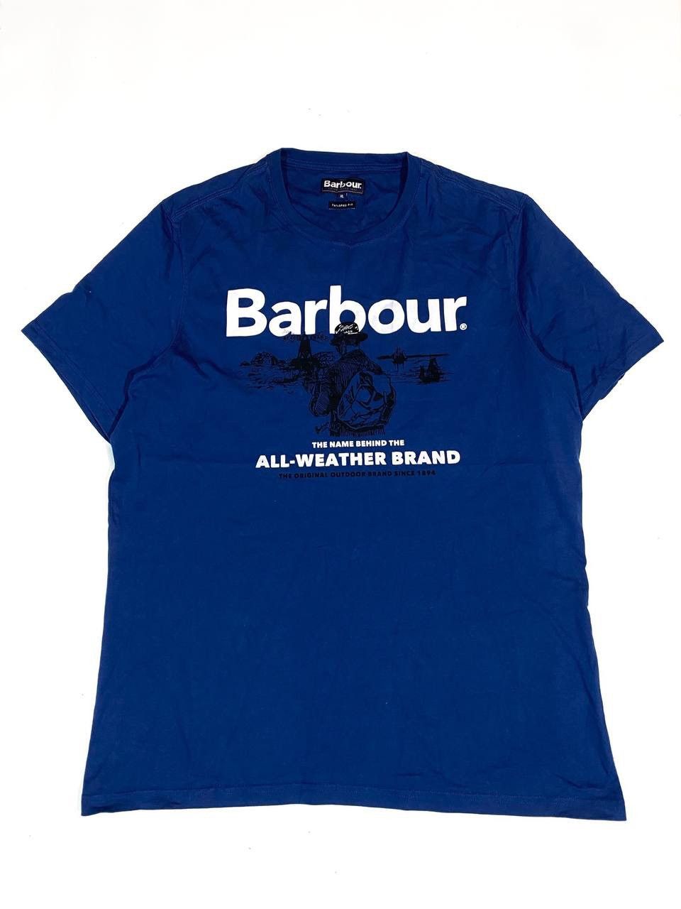 Barbour Barbour Big Logo T-Shirt Size US XL / EU 56 / 4 - 1 Thumbnail