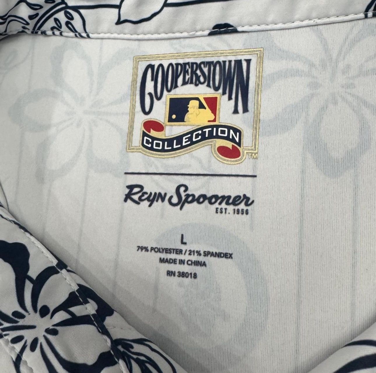 Reyn Spooner Reyn Spooner x Cubs Cooperstown Collection Hawaiian Polo Size US L / EU 52-54 / 3 - 2 Thumbnail