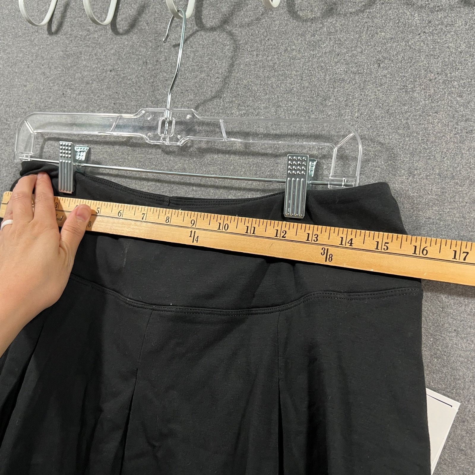 Other Wicked by Women with Control Cotton Jersey Pleated Skort Size 27" / US 4 / IT 40 - 7 Thumbnail