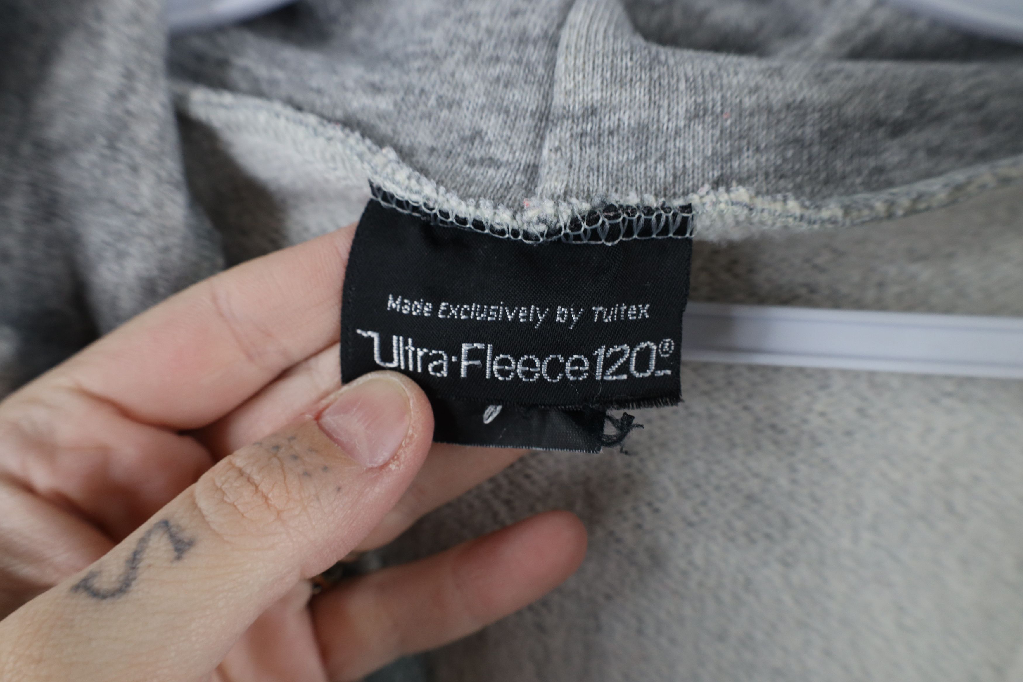Vintage Vintage 70s 80s Streetwear Full Zip Hoodie Heather Gray USA Size US M / EU 48-50 / 2 - 9 Thumbnail