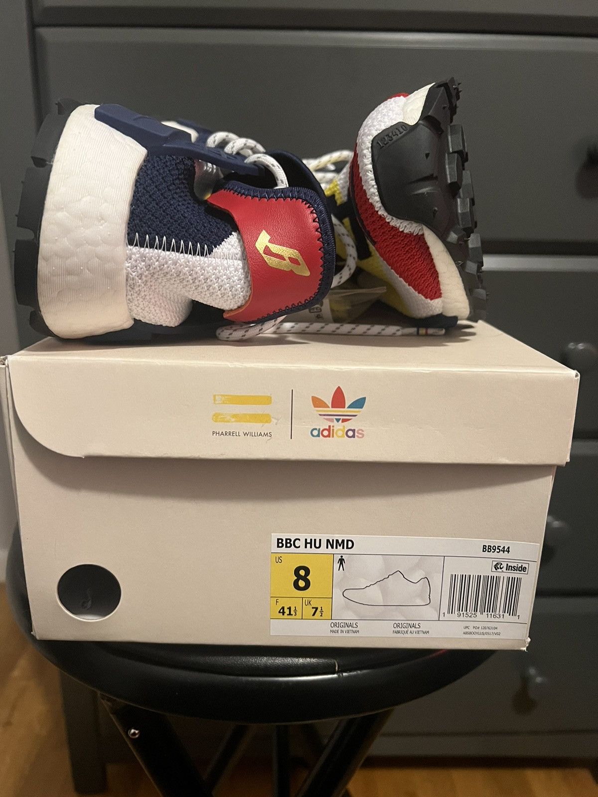 Adidas × Billionaire Boys Club × Humanrace Adidas X Pharrell X Billionaire Boys Club NMD Size US 8 / EU 41 - 5 Thumbnail