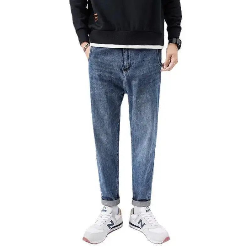 Japanese Brand Loose straight leg casual jeans Size US 32 / EU 48 - 4 Thumbnail