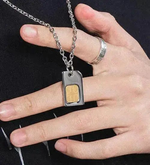 Other Vintage chip silver pendant Size ONE SIZE - 3 Thumbnail