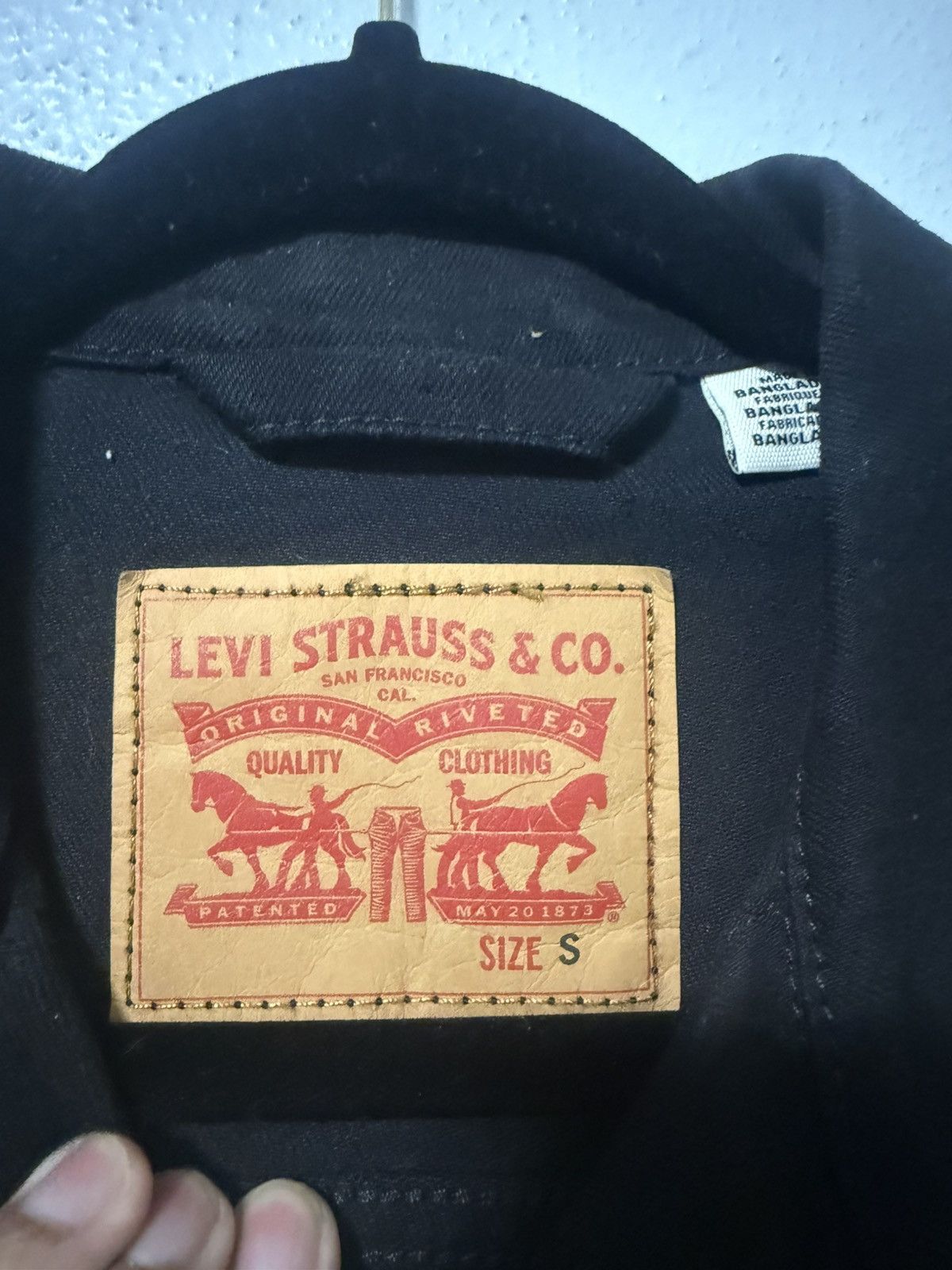 Levi's Levi’s Black Denim Jacket Size US S / EU 44-46 / 1 - 3 Thumbnail