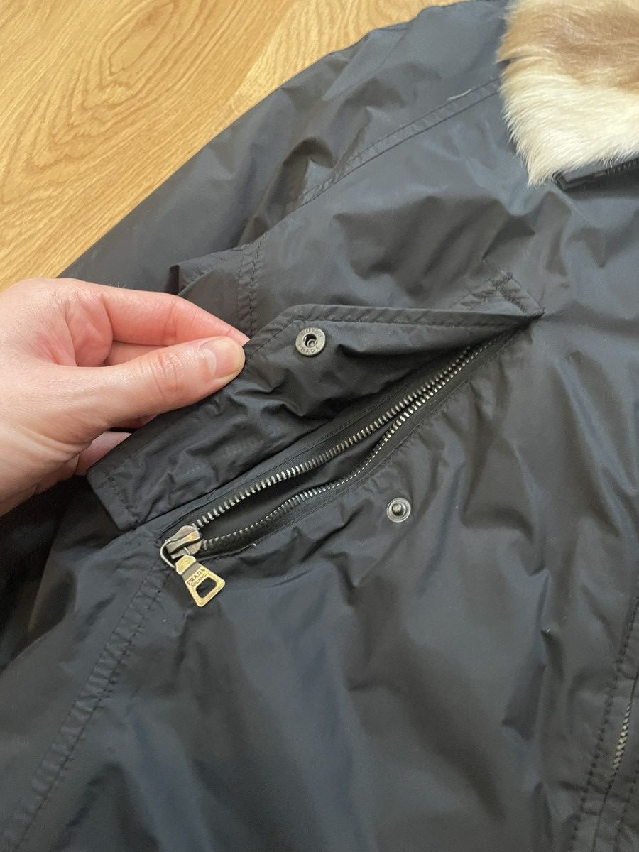Prada Prada fur collar Gore Tex jacket Size US S / EU 44-46 / 1 - 7 Thumbnail