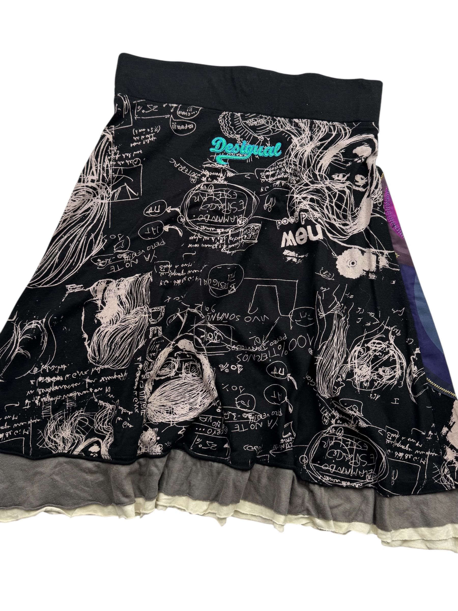 Desigual Desigual Flare Skirt W161 (D10) Size 26" / US 2 / IT 38 - 6 Thumbnail