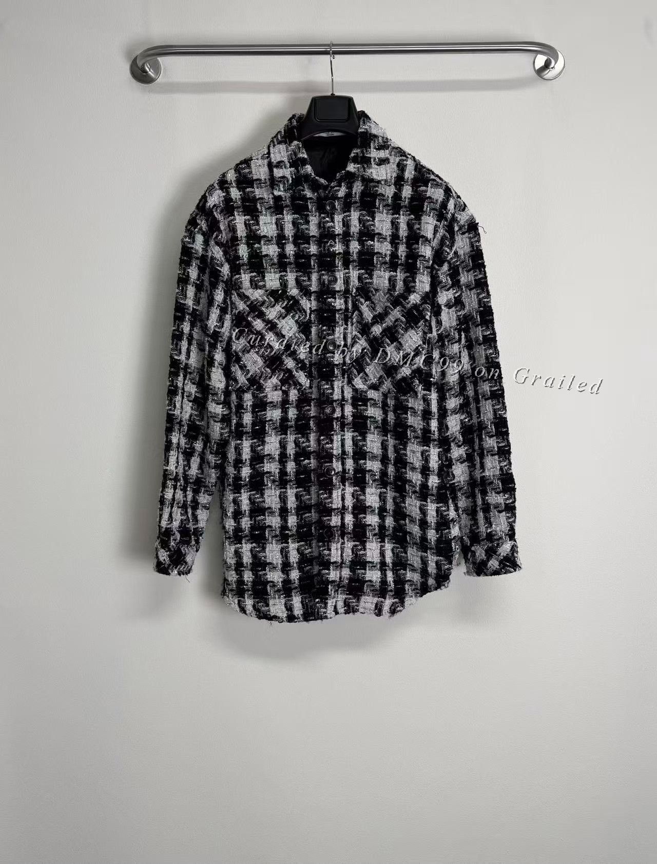 Other Charlie Luciano CL Tweed Shirt Jacket Size US L / EU 52-54 / 3 - 1 Thumbnail