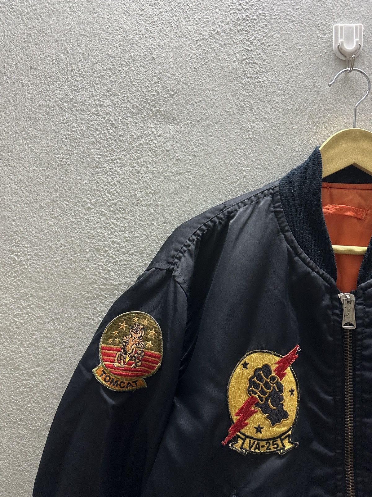 Vintage Vintage MA-1 Tomcat Flight Bomber Jacket Size US XL / EU 56 / 4 - 6 Thumbnail