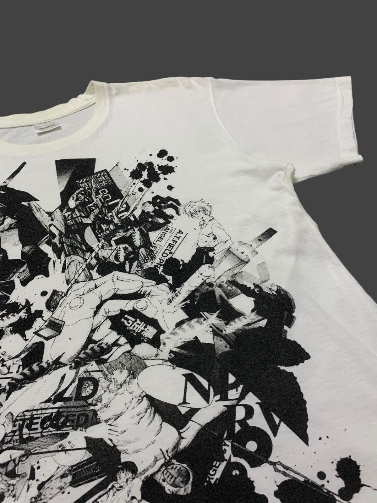 Japanese Brand × Vintage Vintage Neon Genesis Evangelion Anime Manga Movie TShirt Size US S / EU 44-46 / 1 - 6 Thumbnail