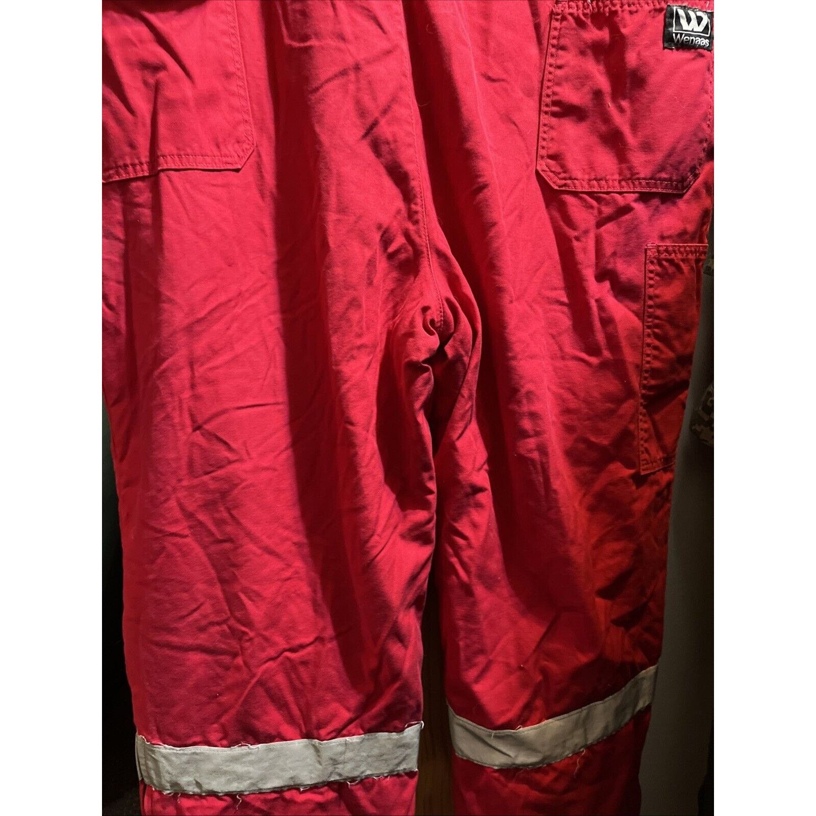 Other Wenaas Halliburton Coveralls Men’s 52x32 Red White Antiflame Size US XL / EU 56 / 4 - 15 Thumbnail