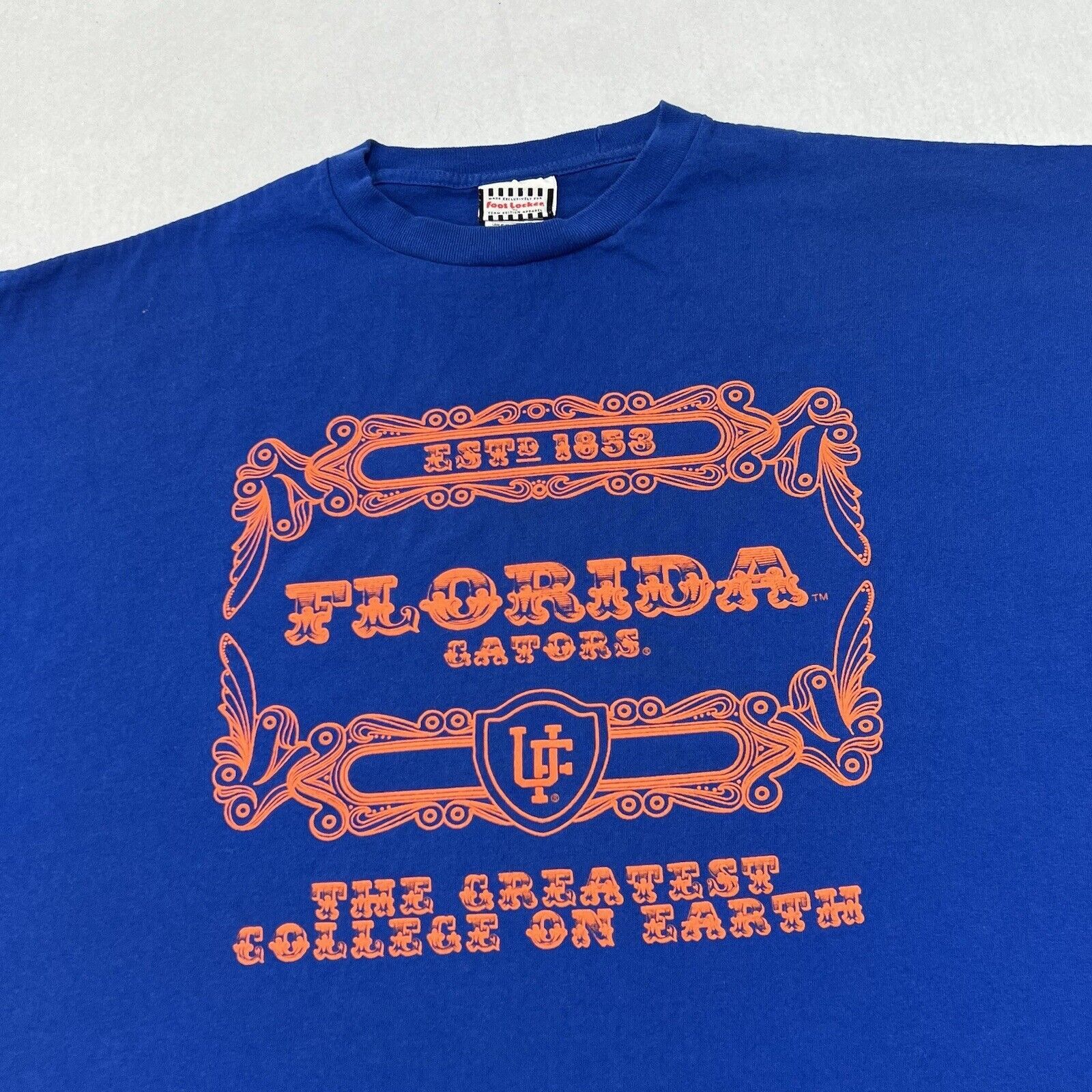 Foot Locker Vintage Foot Locker Florida Gators Graphic T Shirt USA Size US XXL / EU 58 / 5 - 2 Thumbnail