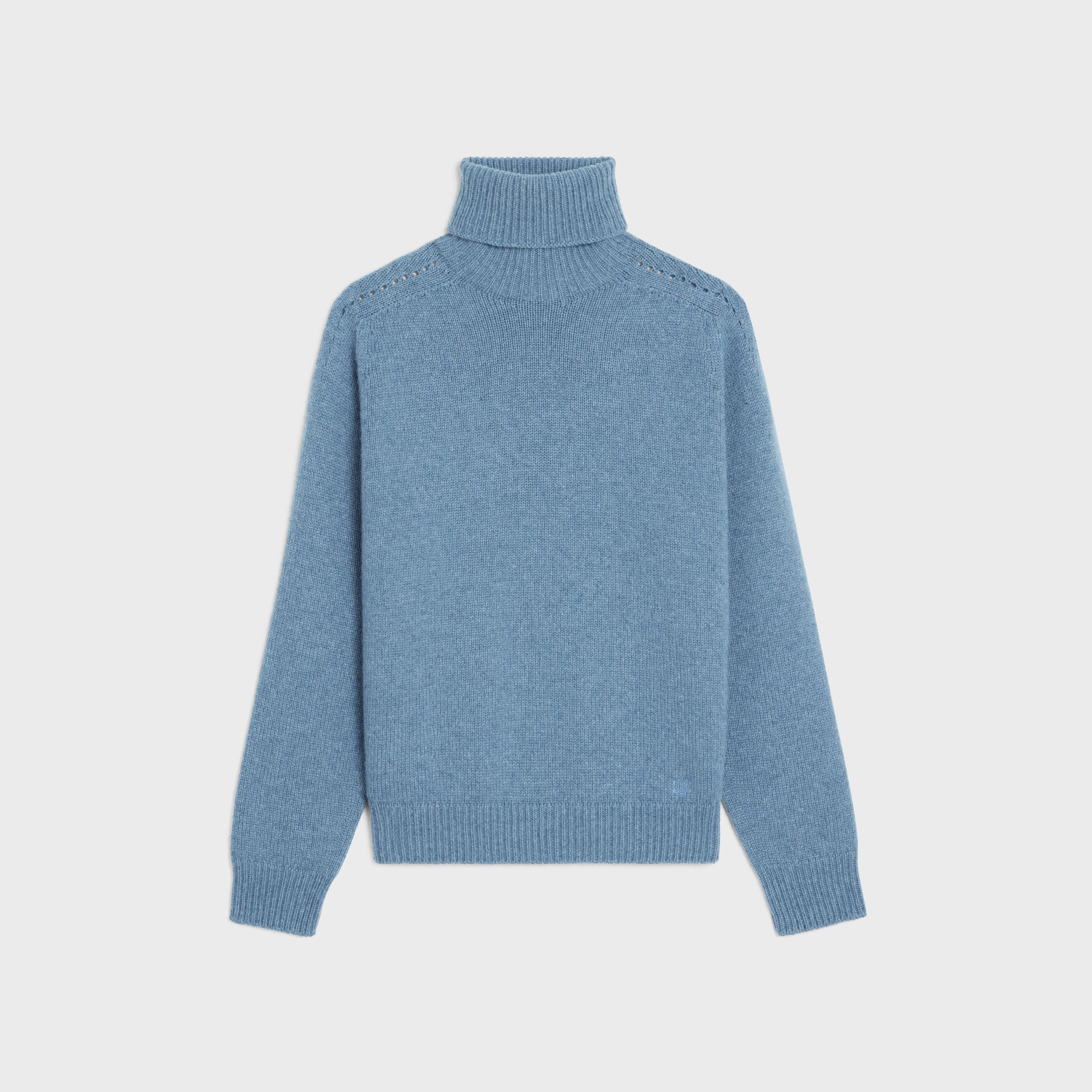 turtleneck sweater in seamless cashmere