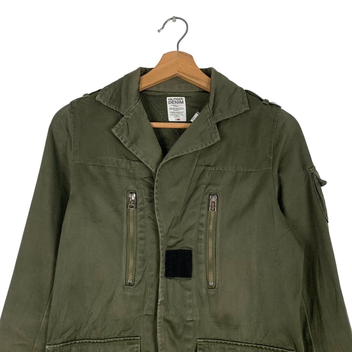 Tommy Hilfiger HILFIGER DENIM Four Pocket Field Jacket #0903-C40 Size US S / EU 44-46 / 1 - 2 Thumbnail