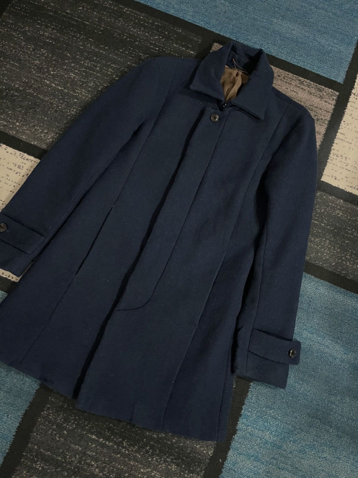 Issey Miyake × Tete Homme Tete Homme Issey Miyake Wool Jacket Size S / US 4 / IT 40 - 3 Thumbnail