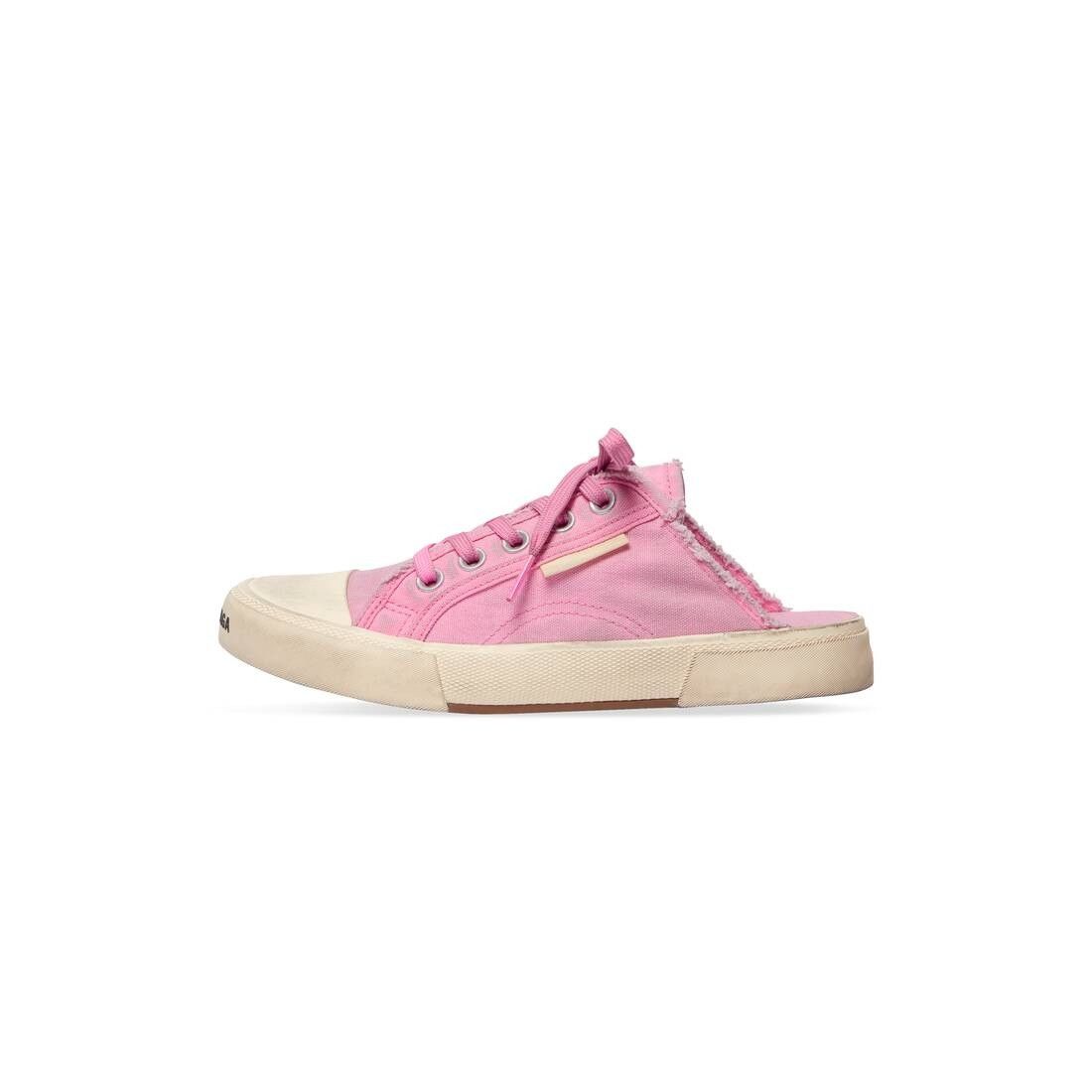 Balenciaga o1mt1gz0425 Paris Mules in Pink Size US 10 / IT 40 - 4 Thumbnail