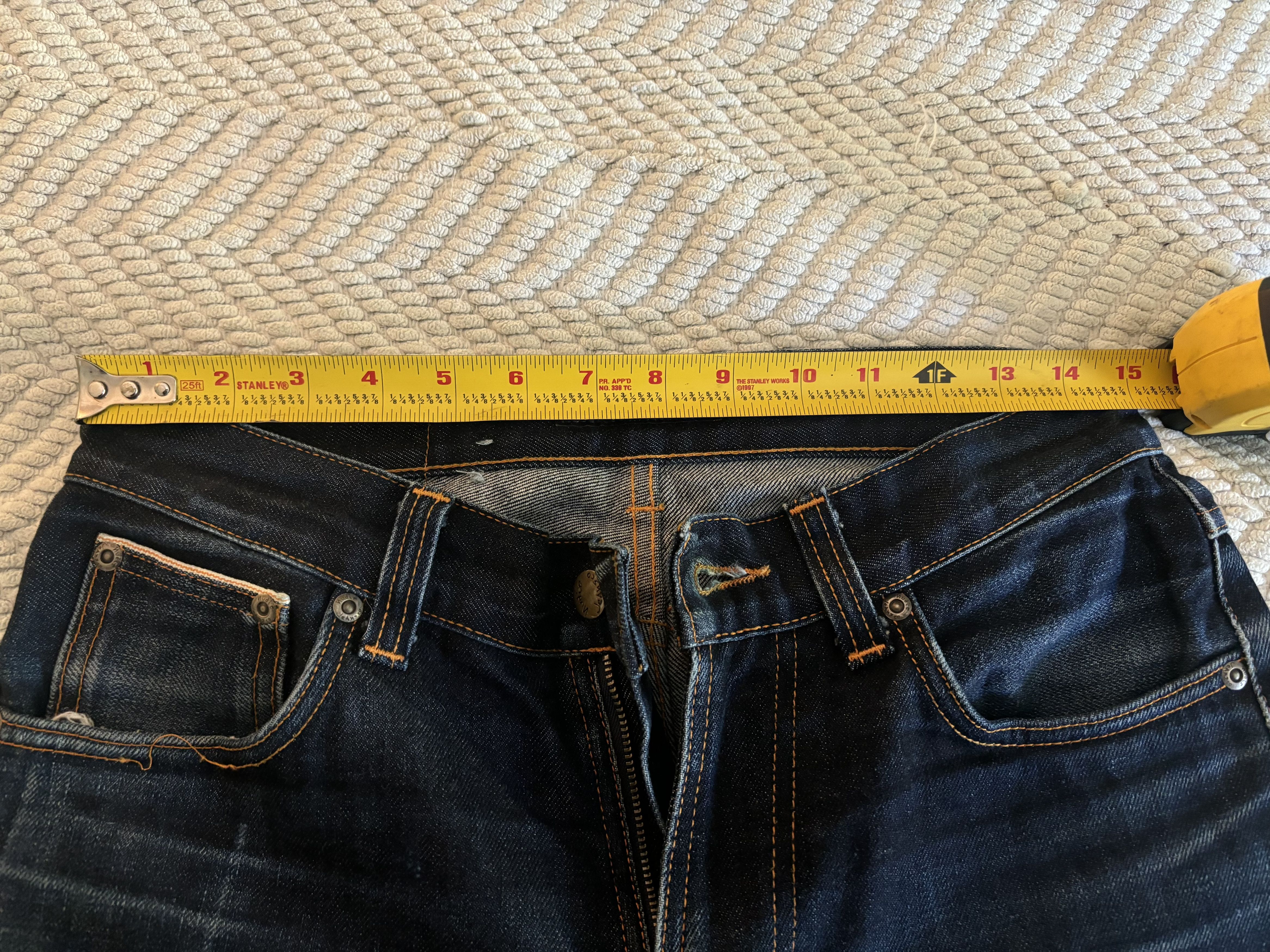 Nudie Jeans Nudie Denim Lean Dean Raw Dry Japan Selvedge Size US 30 / EU 46 - 4 Thumbnail