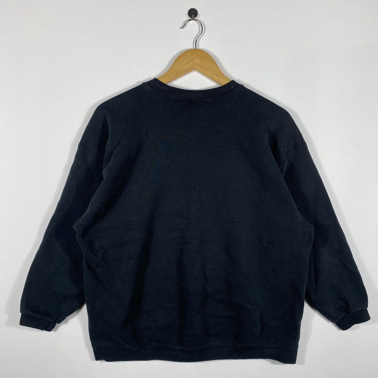 Nike Vintage 90's NIKE Small Swoosh Crewneck Sweatshirt Size US S / EU 44-46 / 1 - 5 Thumbnail