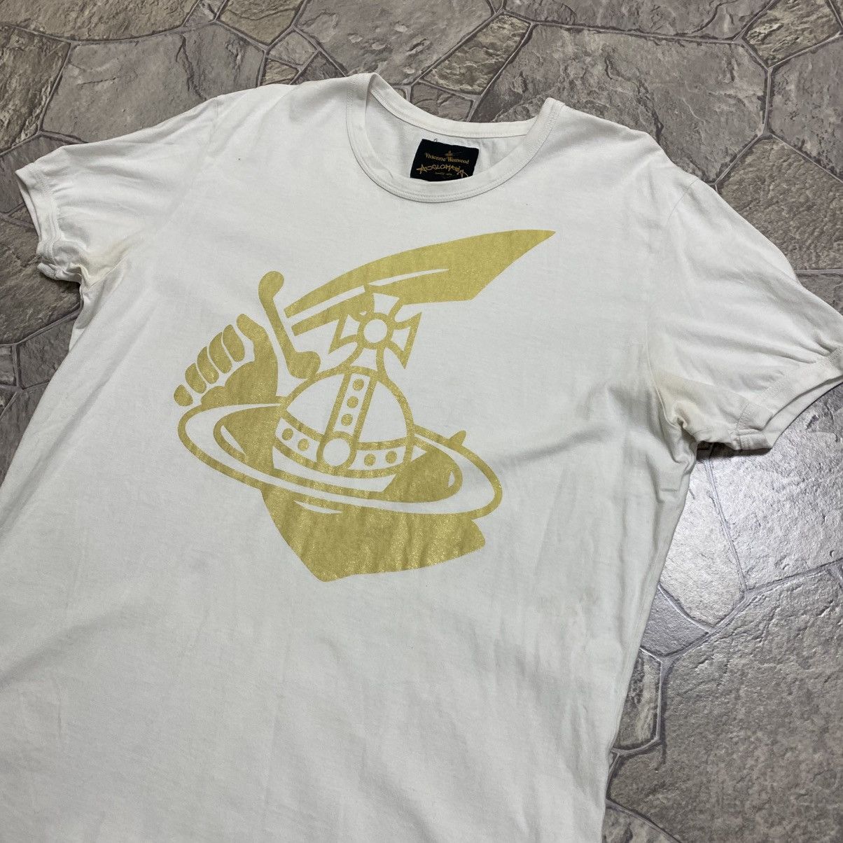 Vivienne Westwood Vivienne westwood t-shirt big logo White Size US XL / EU 56 / 4 - 2 Thumbnail