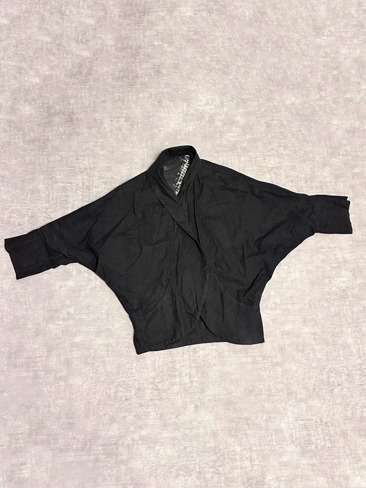 If Six Was Nine × Japanese Brand × Le Grande Bleu (L.G.B.) Archive Issey Miyake LGB Style Asymmetric Shirt Size US S / EU 44-46 / 1 - 2 Thumbnail