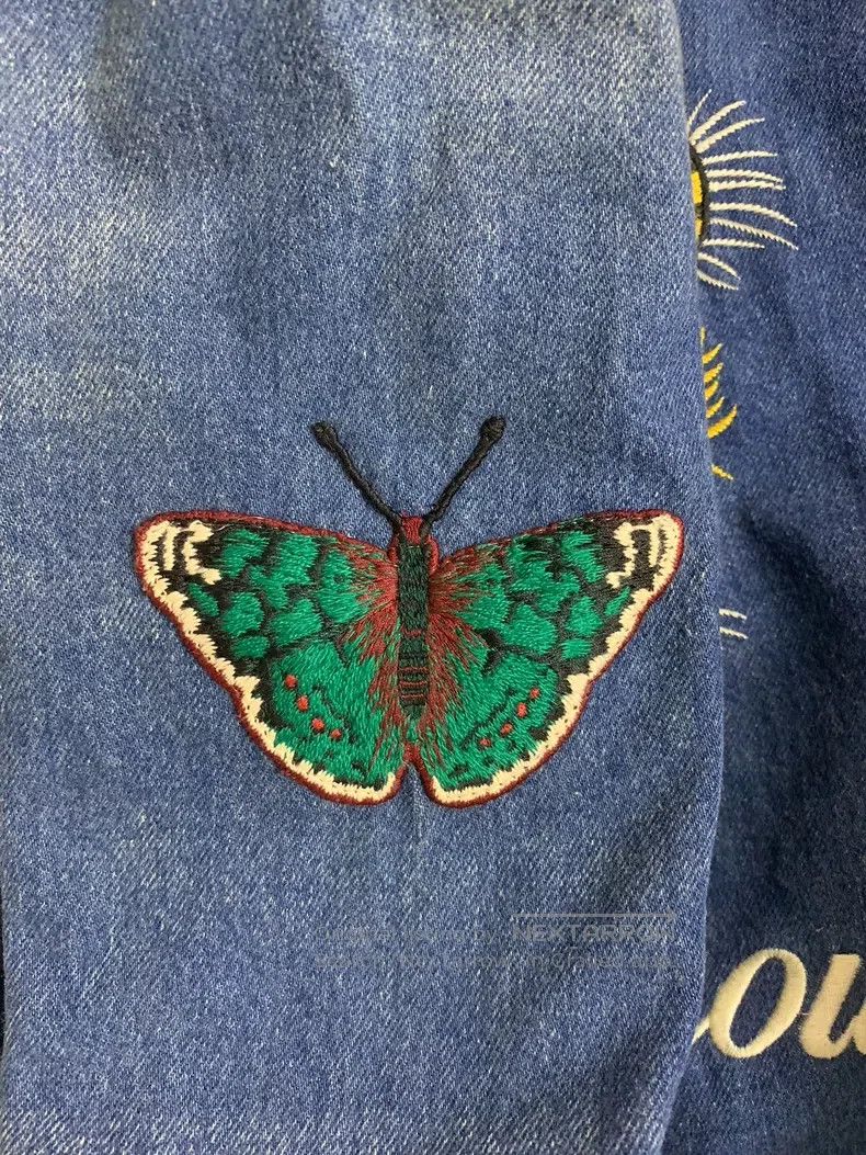 Gucci Gucci Tiger Head Denim Jacket Size US M / EU 48-50 / 2 - 6 Thumbnail