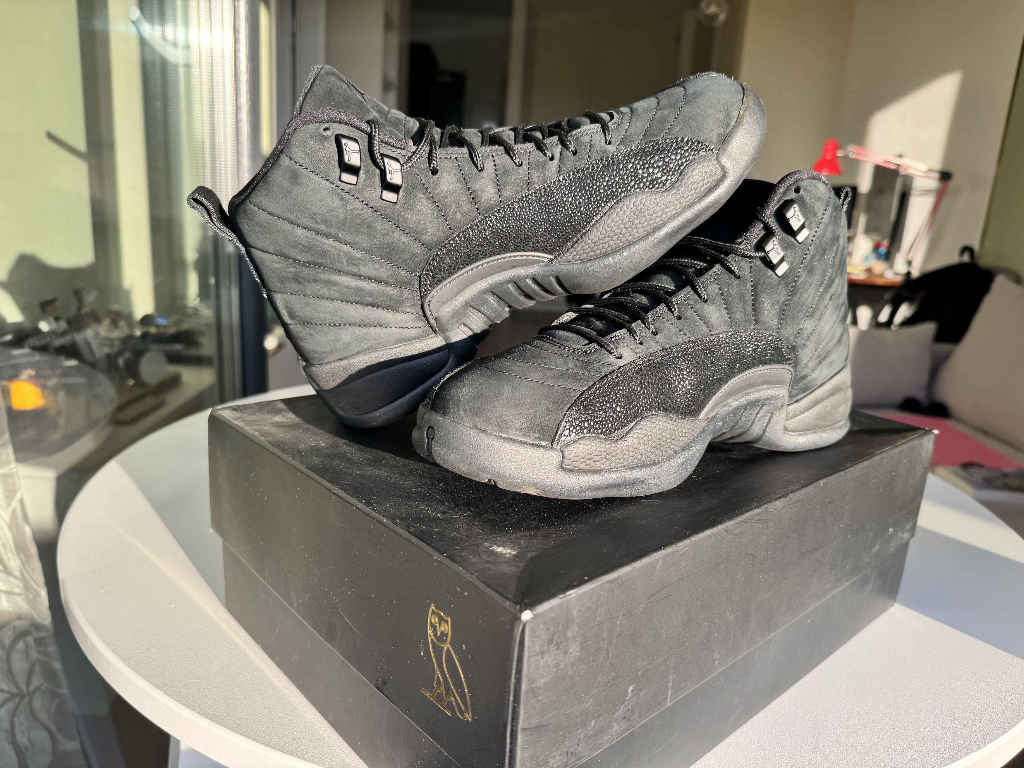 Jordan Brand × October's Very Own Air Jordan 12 Retro OVO - black Size US 8 / EU 41 - 1 Thumbnail